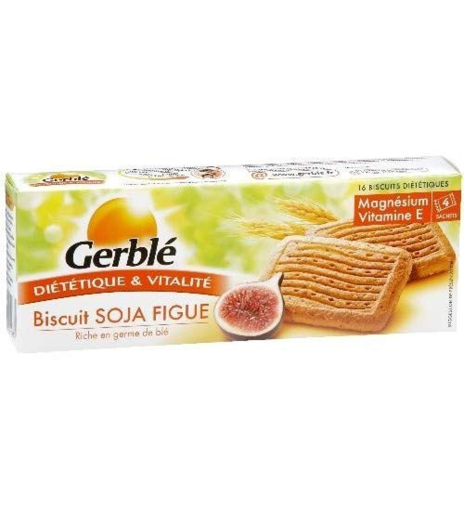 GERBL - Soy Fig Biscuits 270G - Pack of 2 - best offer - Buy Online on GoSupps.com