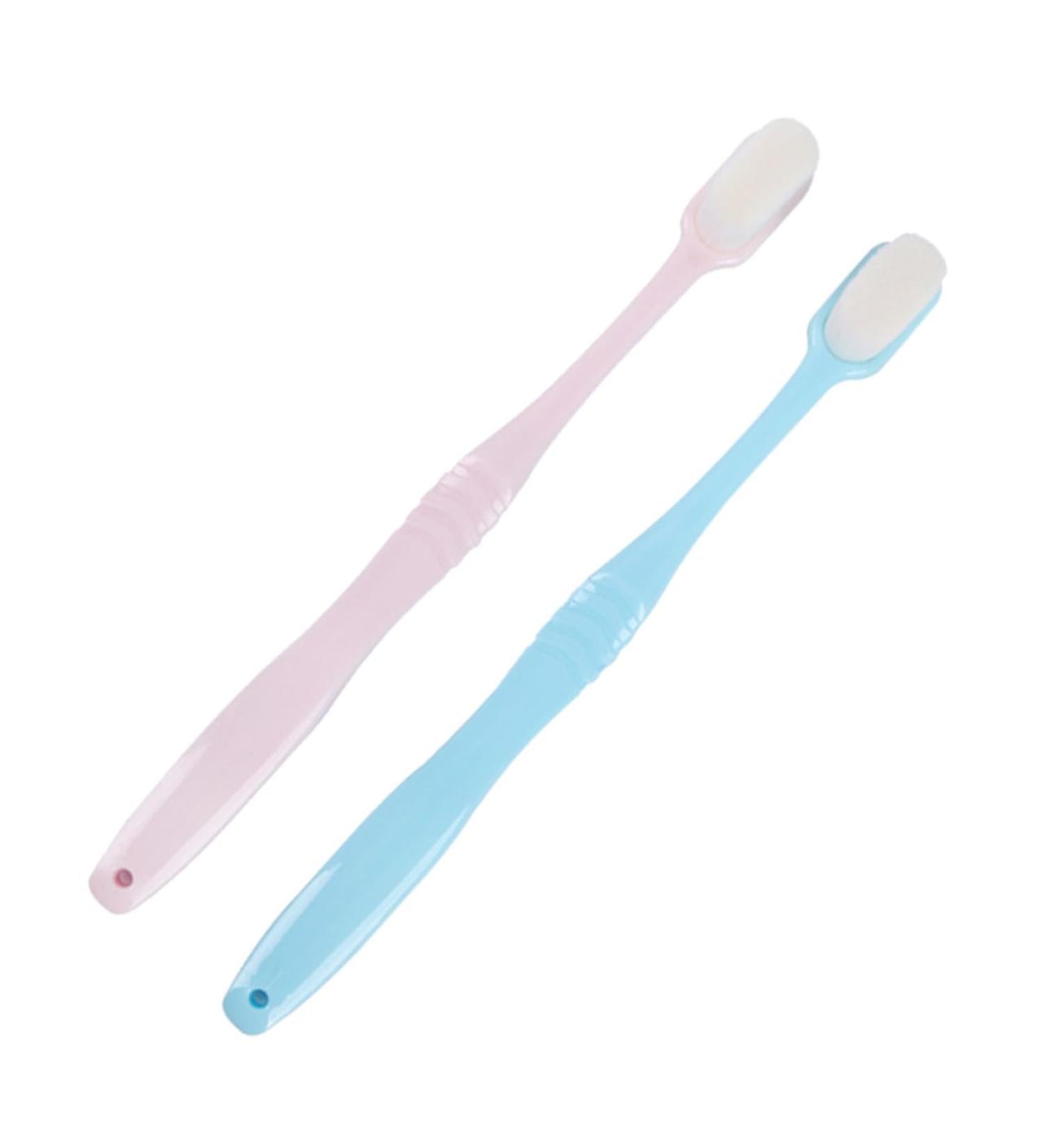 Beaupretty 2-Piece Cleaning Toothbrush Set | Stylish Fur Design Toothbrushes for Dental Care - Buy Online on GoSupps.com