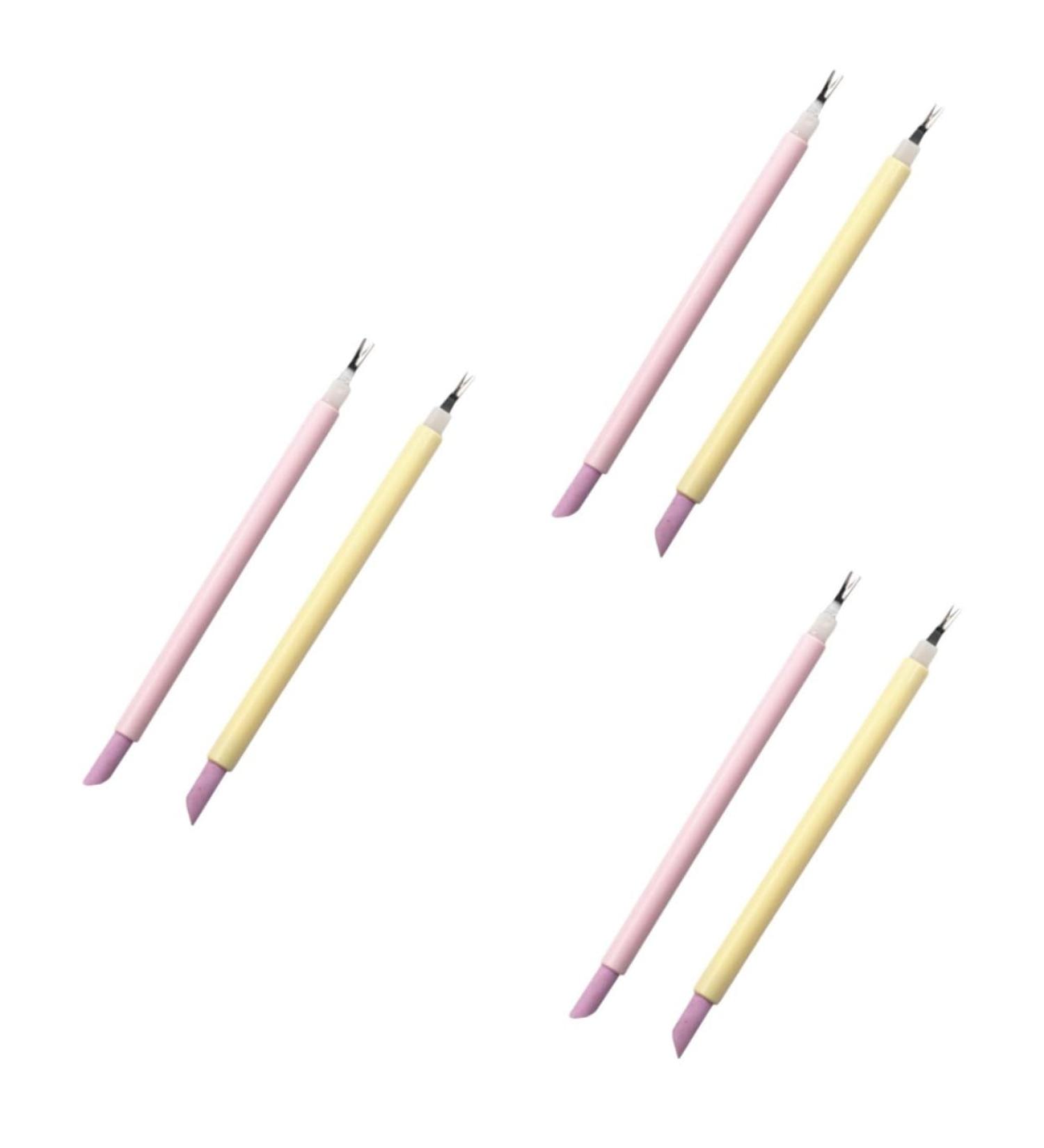 FRCOLOR 6Pcs Cuticle Trimmer Dead Skin Fork Cuticle Pusher Fork For Callus Removal Dual Purpose Clippers Mediumx3pcs as shown x 3pcs - Buy Online on GoSupps.com