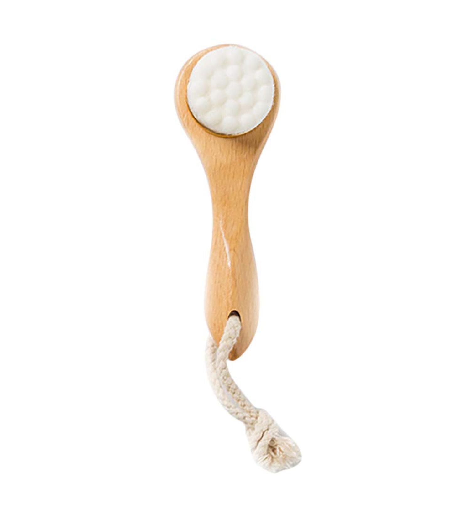 Luejnbogty Bamboo Wood Handle Cleansing Brush Tools Soft Fber Hair Manual Face Brush Cleaning Face Brushes Skin Care - A - Buy Online on GoSupps.com