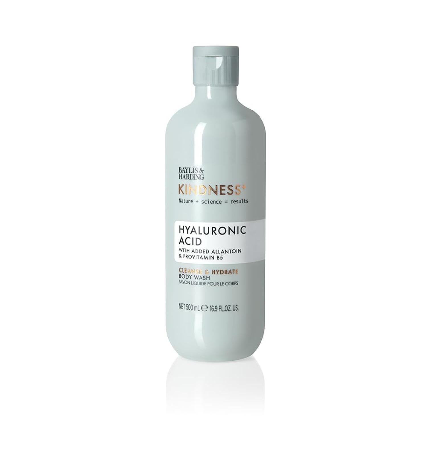 Baylis & Harding Hyaluronic Acid Cleanse & Hydrate Body Wash | 16.9 oz | Nourishing & Moisturizing | International Shipping Available - Buy Online on GoSupps.com