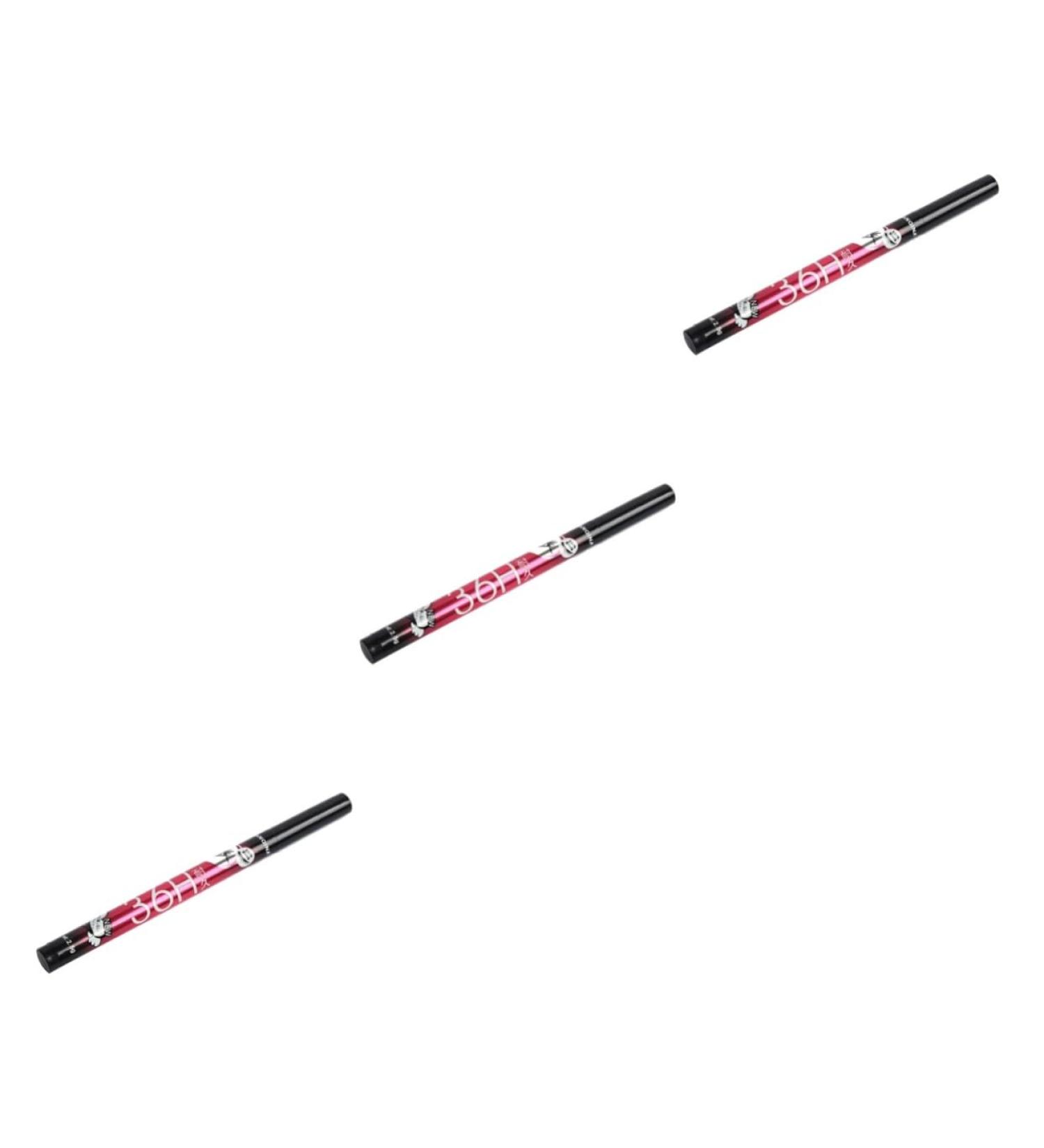 Balacoo 3pcs Colored Eyeliner Waterproof Eyeliner Eyeline Liquid Pencil Liquid Eyeliner No Smudge Makeup 1 count (Pack of 1) As Shownx3pcs - Buy Online on GoSupps.com