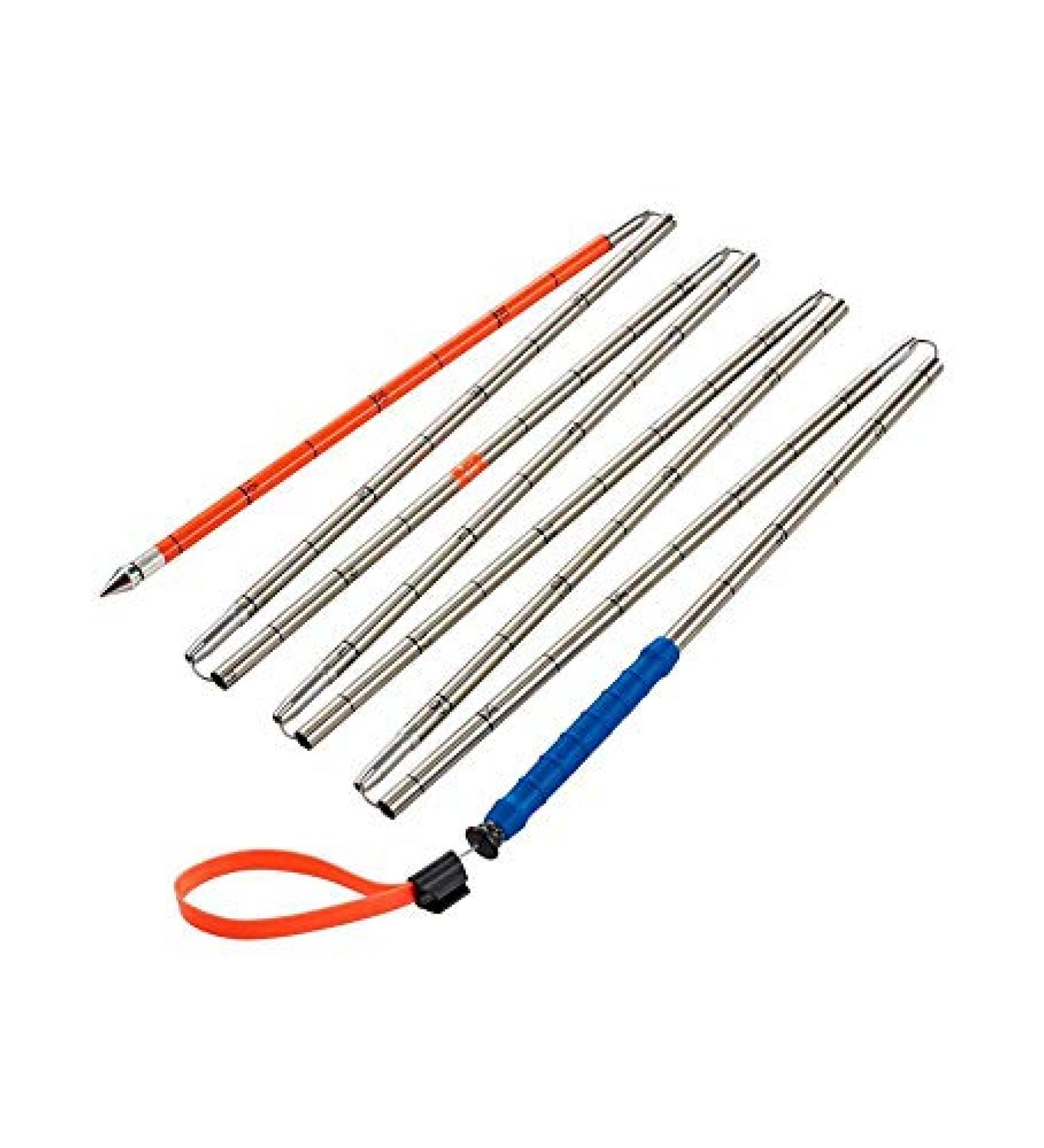 Ortovox Unisex_Adult 320+ PFA Probe, Steel/Silver, 320 cm