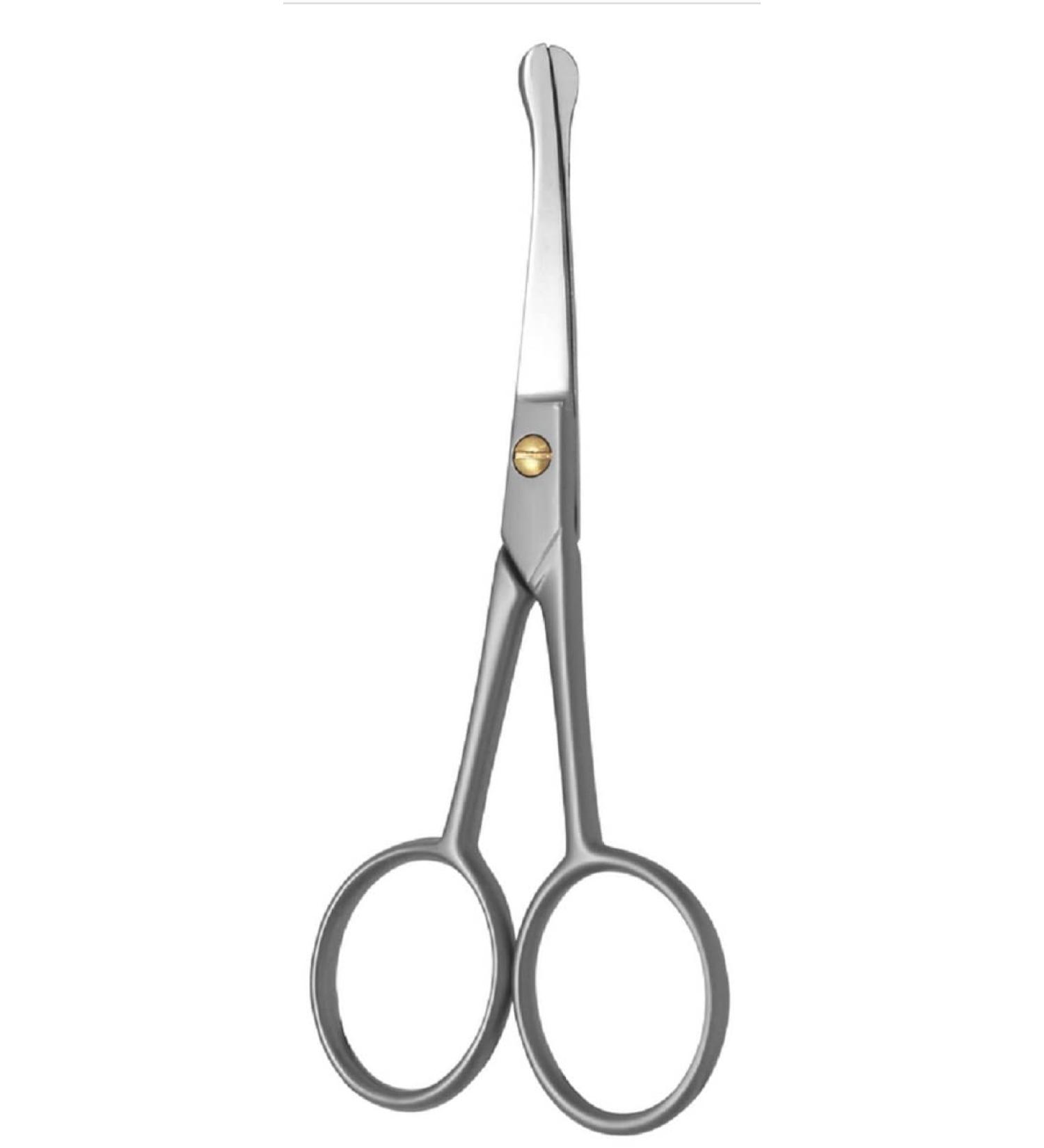 SGI 9007 Nail Scissors Baby Scissors Thread Scissors Nose Scissors Made of Stainless Steel (Nose Scissors with Head - 10 cm
