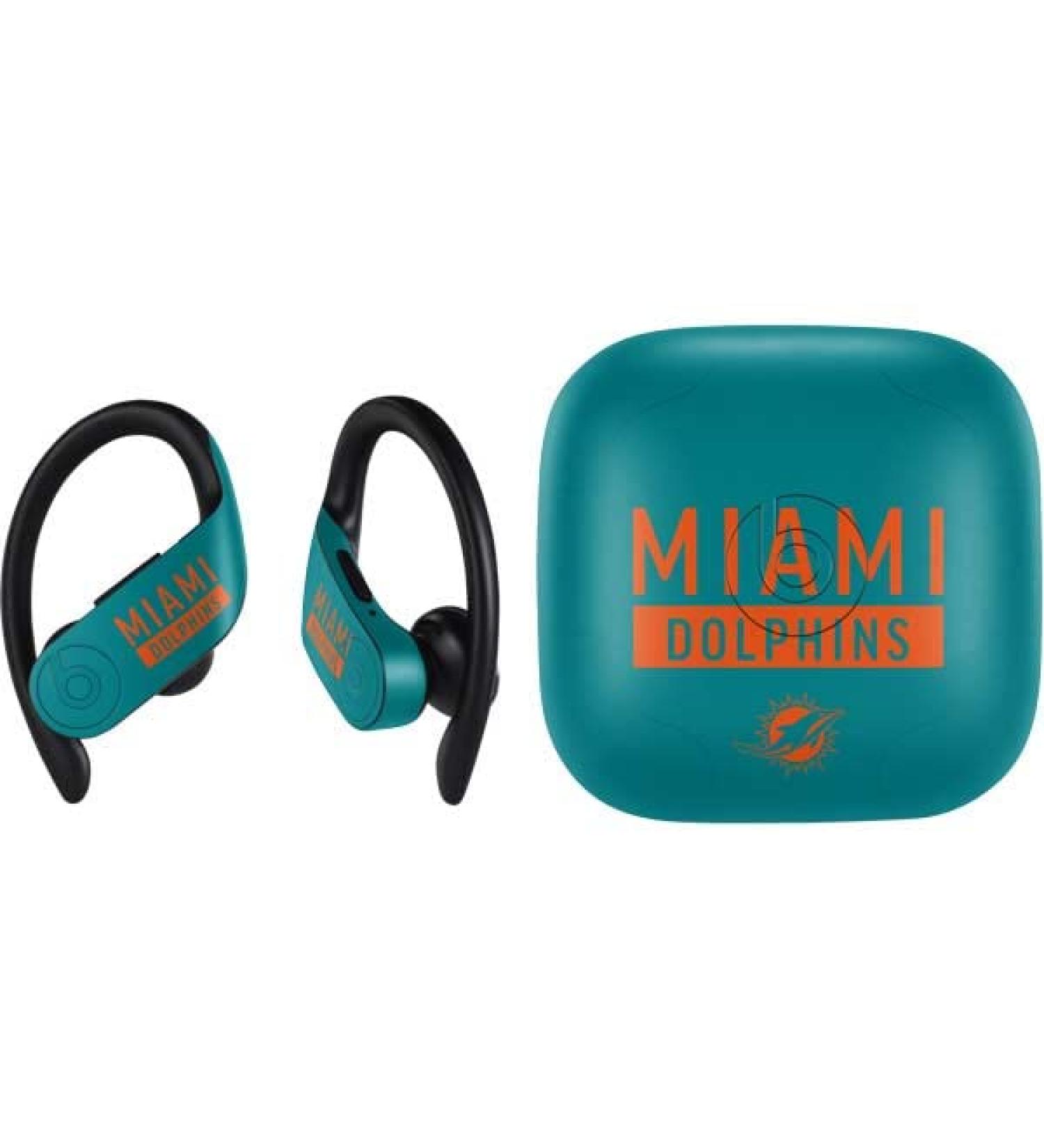 NFL Miami Dolphins Teal Performance Series PowerBeats Pro Audio Skin by Skinit - Buy Online on GoSupps.com