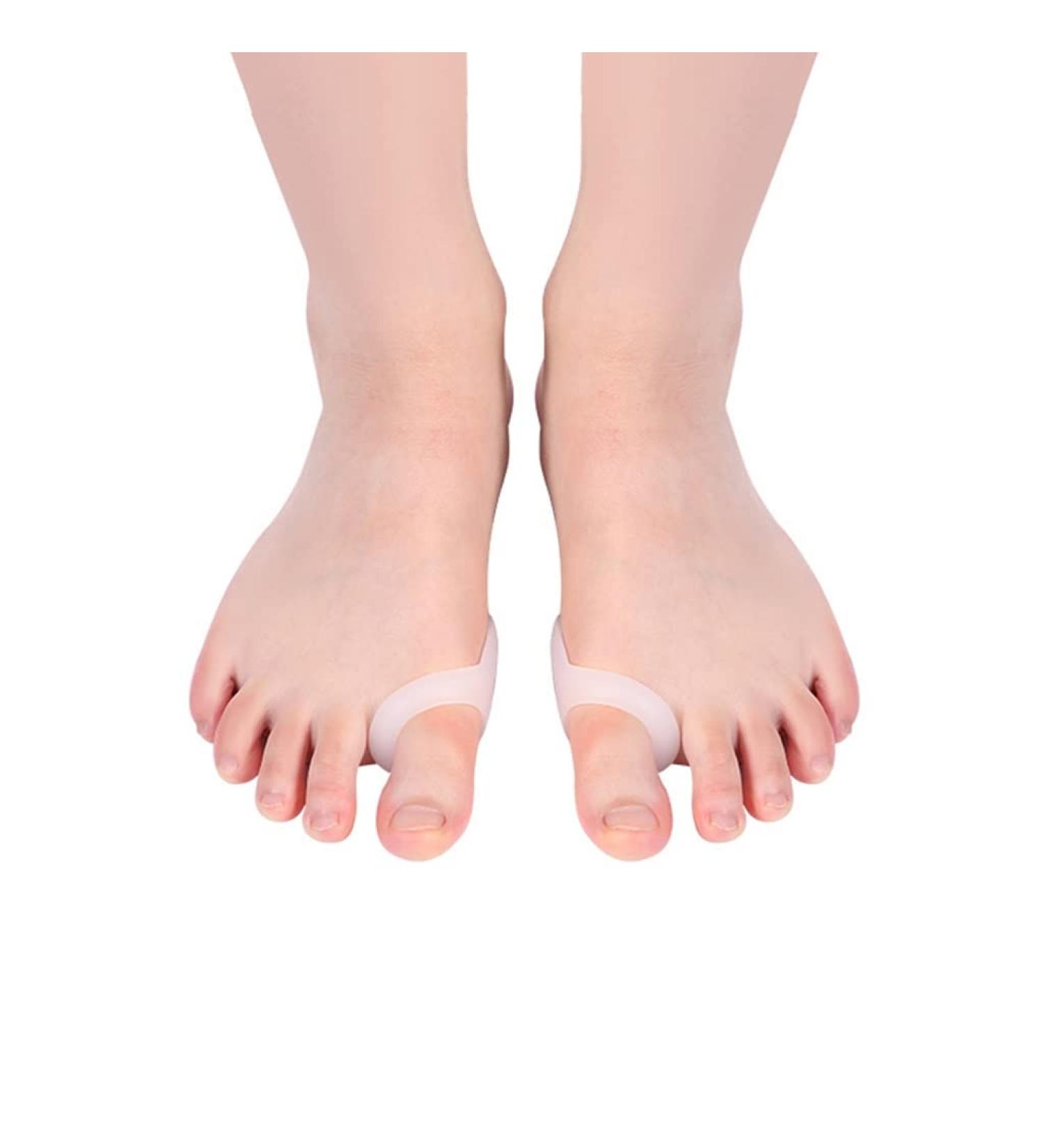 DEAVER 5 Pack Big Toe Separator & Bunion Protectors Gel Pads - Corrector, Straightener, Spreader for Overlapping Toes, Bunion Relief & Pain - Buy Online on GoSupps.com