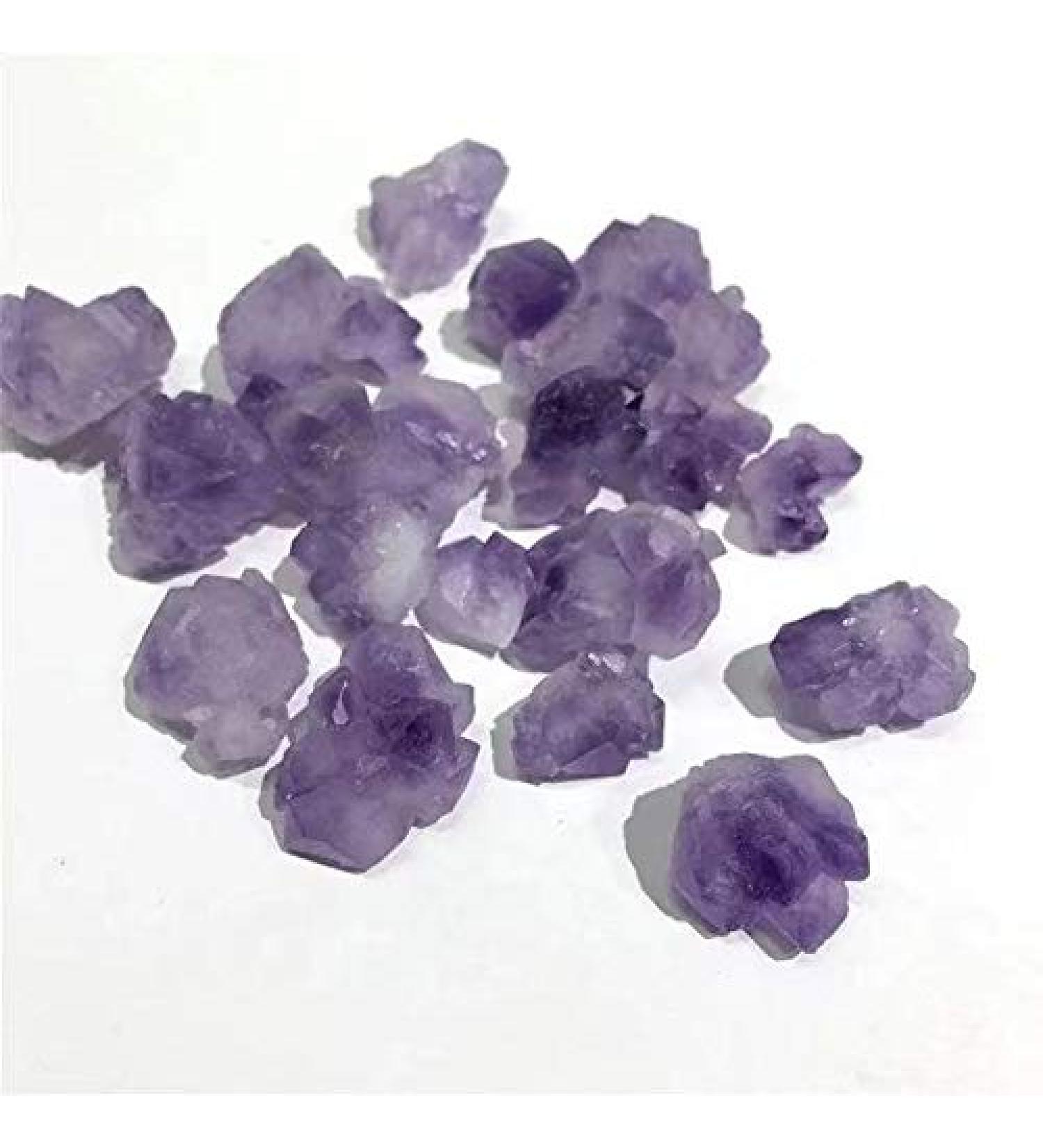 500g Natural Amethyst Cluster Quartz Stone Crystal Specimen ERBDRGAZ - Buy Online on GoSupps.com