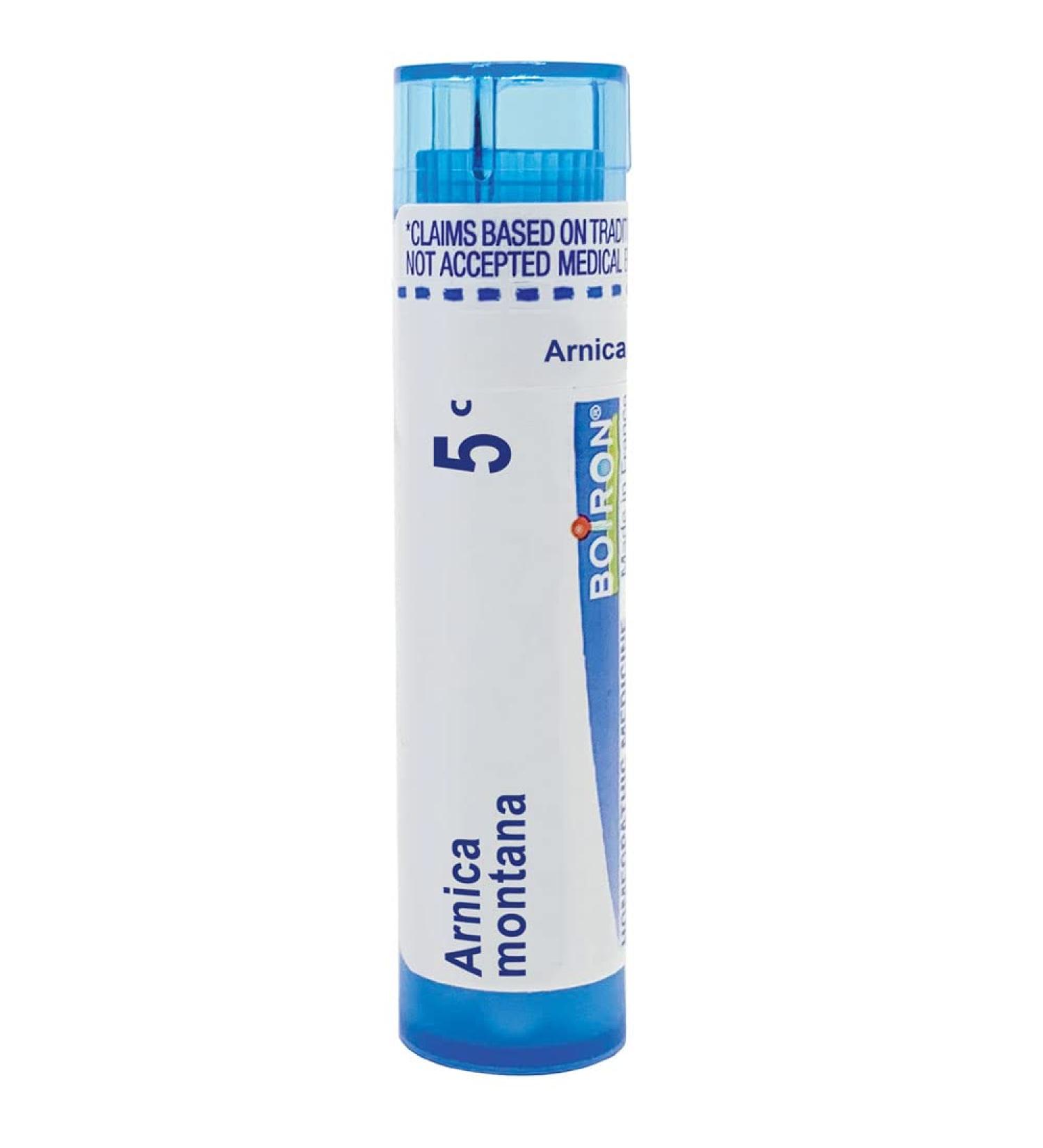 Buy Boiron Arnica Montana 5C - Effective Relief for Muscle Pain Stiffness and Swelling from Injuries & Bruises | 80 Pellets - International Shipping Available - Buy Online on GoSupps.com