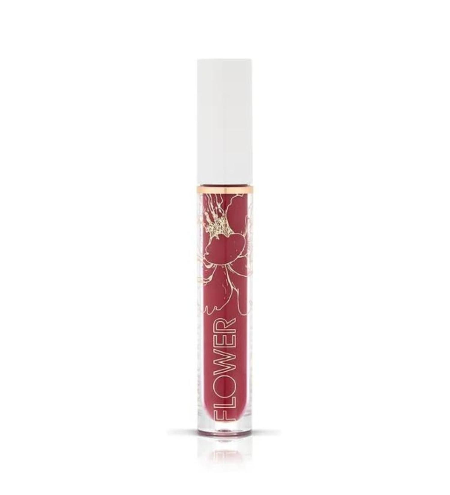 Flower Beauty Miracle Matte Liquid Lip Color - Merlot Kiss | Vividly Bold & Creaseless Matte Lipstick for All-Day Comfort - Buy Online on GoSupps.com