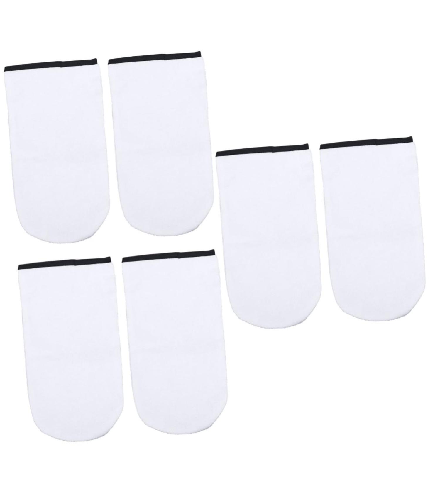 FRCOLOR 3 Pairs of Paraffin Gloves Hand Cover Made of Paraffin Wax Cotton Work Gloves Cotton Gloves Wax Mittens Wax Gloves Cosy Hot Wax Bath Mat White - Buy Online on GoSupps.com