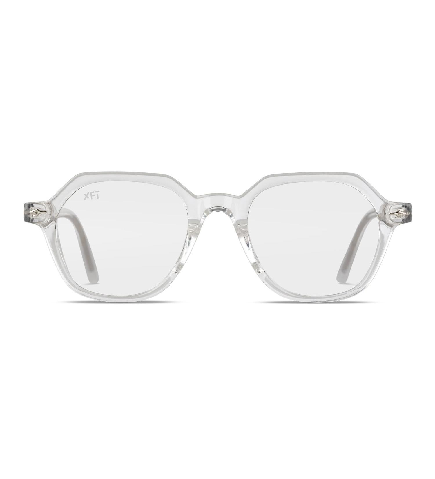 X Frame Blue Light Glasses for Men & Women | BlueBlock Acetate Screen Glasses - Glitzospex - Buy Online on GoSupps.com