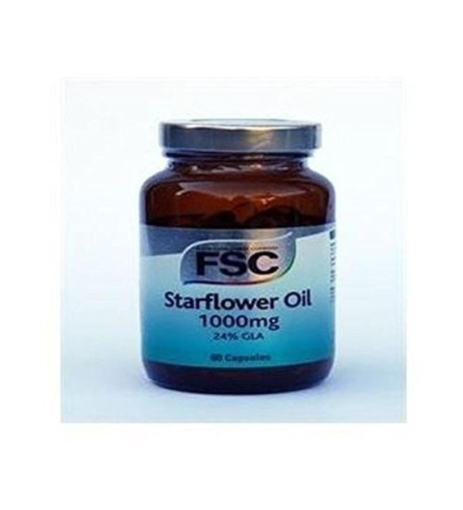 Starflower Oil 1000mg 60 Capsules