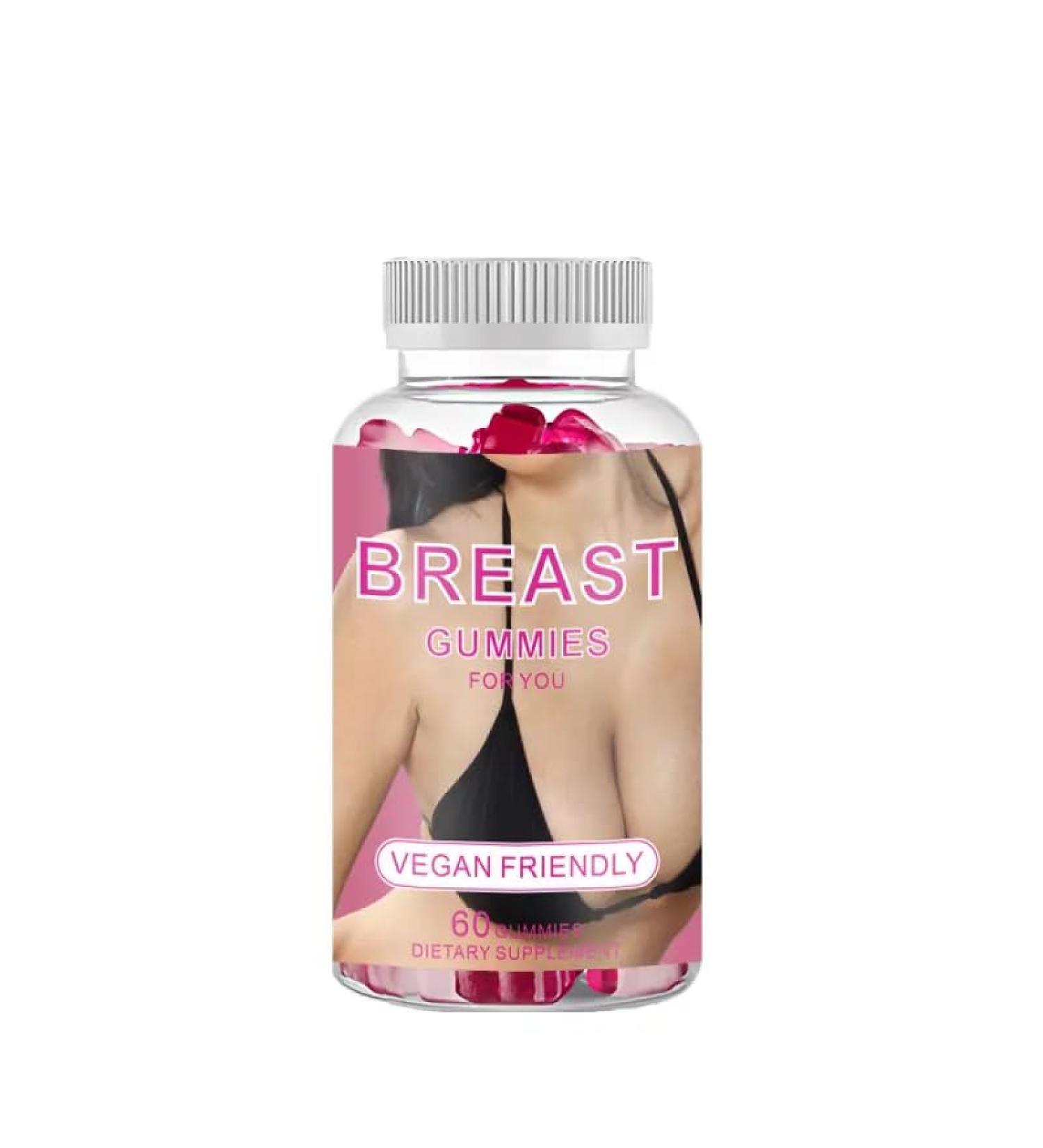 BREAST LARGE 60 gummies can have more round and voluptuous shapes - Buy Online on GoSupps.com