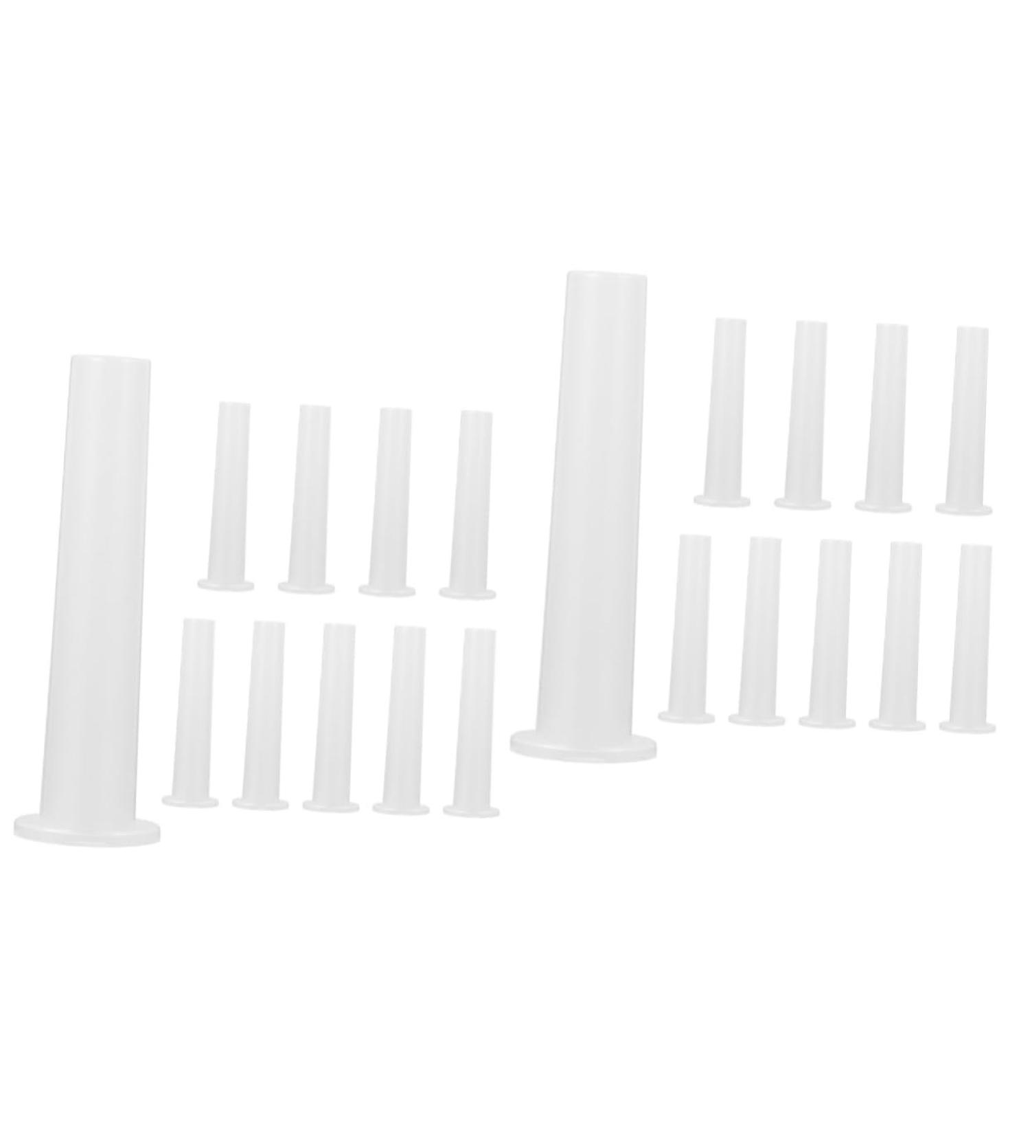 JECOMPRIS 20 Bushy Head Dust Protection Cover | Plastic Cleaner Accessories for Women | Durable PP Caps for Optimal Protection - Buy Online on GoSupps.com