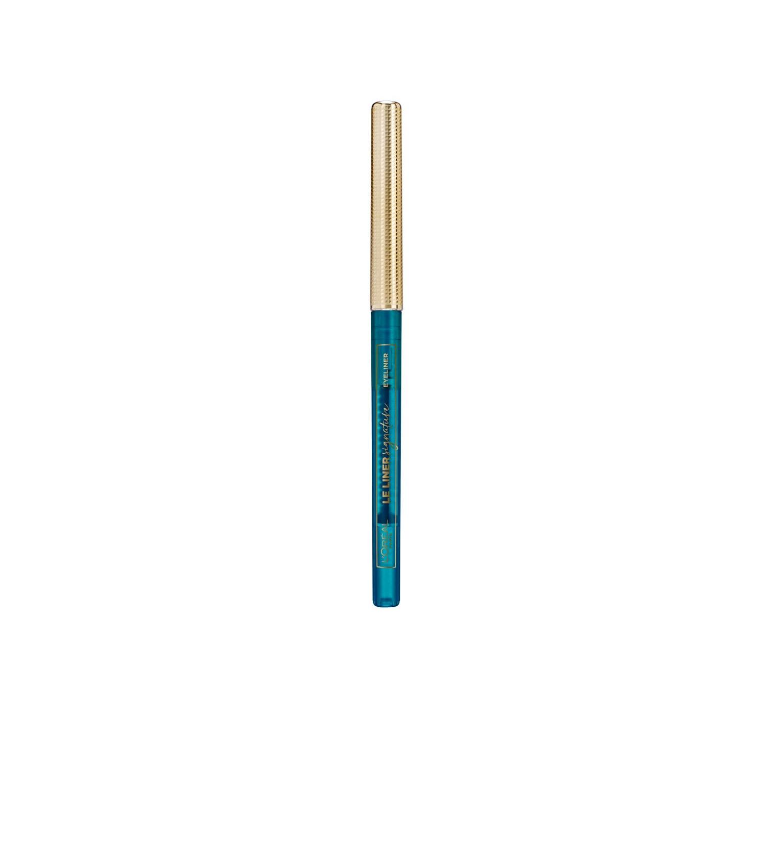 L'Or al Paris Le Liner Signature 09 Turquoise - Waterproof Precision Eyeliner Pen Long-Lasting & Smudge-Proof 1stk - Buy Online on GoSupps.com