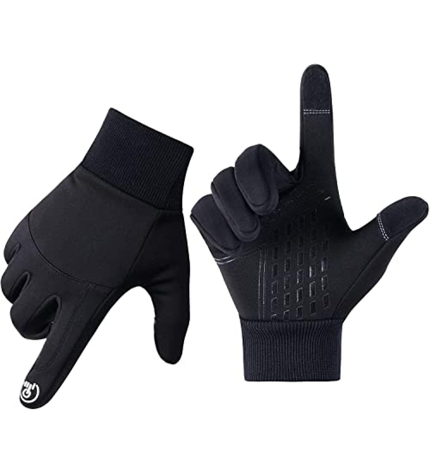 B-Forest Winter Running Gloves - Unisex Anti-Slip Warm Outdoor Exercise Gear - Buy Online on GoSupps.com