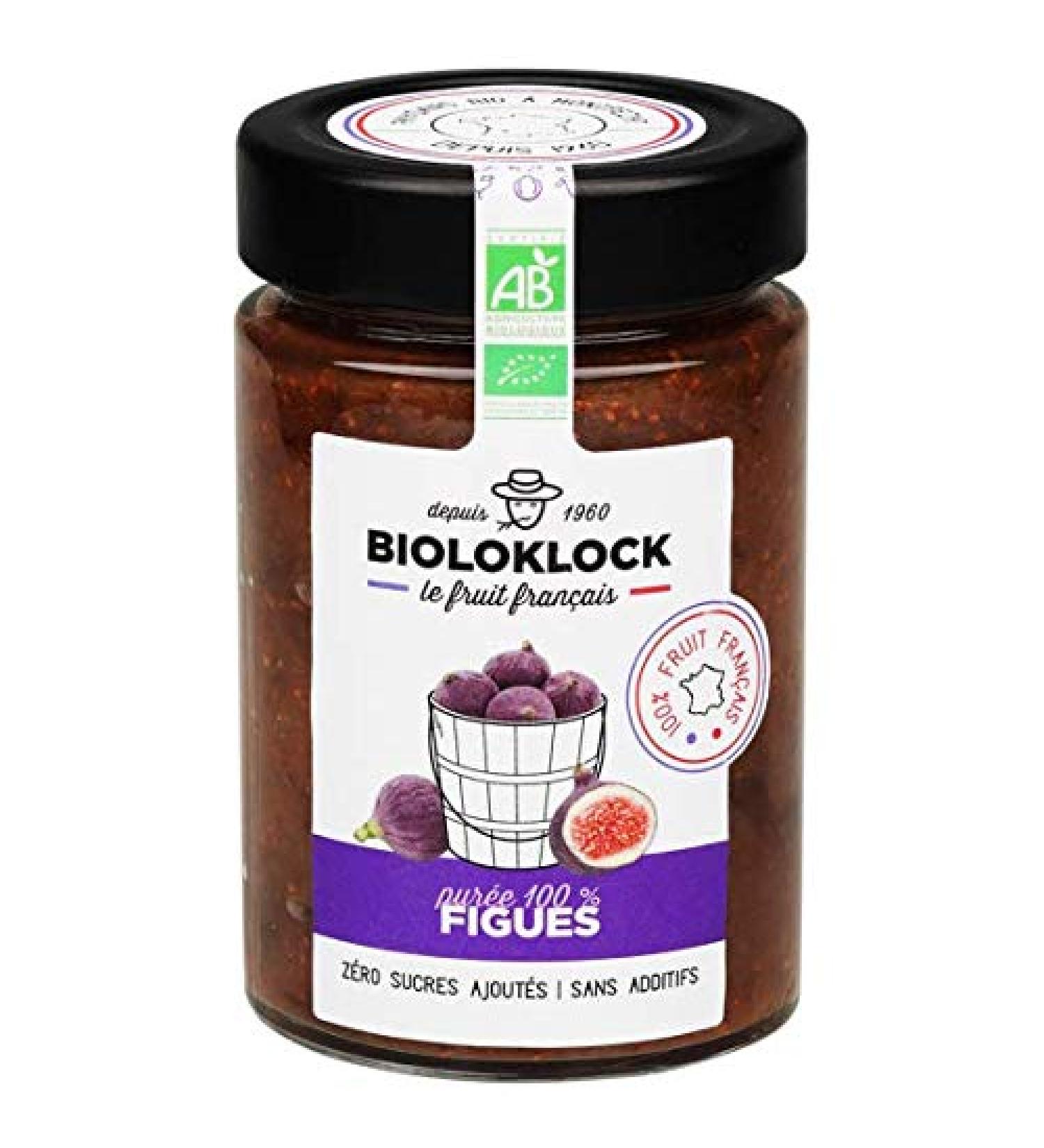 BIOLO'KLOCK Purees Figs French Fruits 190 g