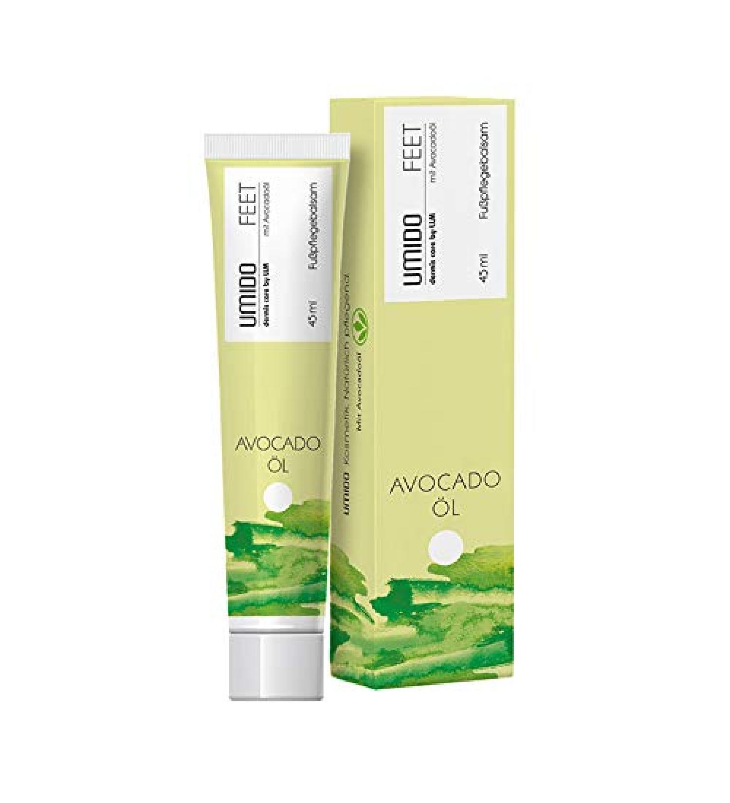 4 piece set promotion UMIDO foot balm set 45 ml avocado oil | foot cream | foot lotion | care cream | foot care cream