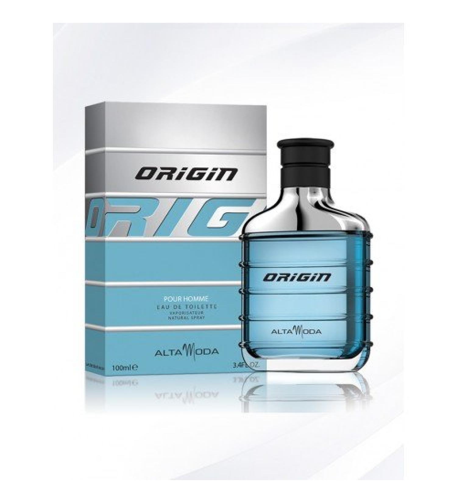 Origin for Men EDT - Eau De Toilette 100ML (3.4 oz) | Arabian Perfumery | Fresh Light Scent with Bergamot Verbena and Sandalwood | Everyday Essential | by Alta Moda Perfumes - Buy Online on GoSupps.com