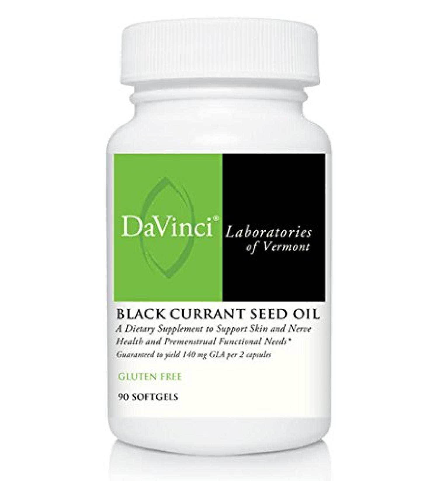 Black Currant Seed Oil 90 Softgels - Cold-Pressed Supplement for Skin & Joint Health - Buy Online on GoSupps.com