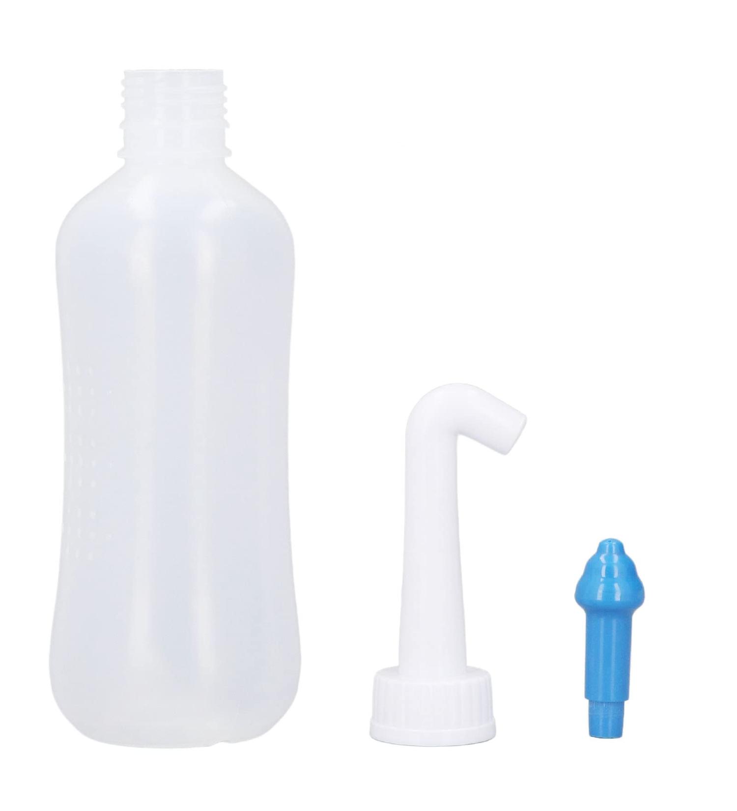 Nose Wash Cleaner 300ml Nasal Bottle Professional Cleaning for Household Adults Children (Blue Nose with Five Holes) Blue Nose with Five Holes Blue Nose with Five Holes - Buy Online on GoSupps.com