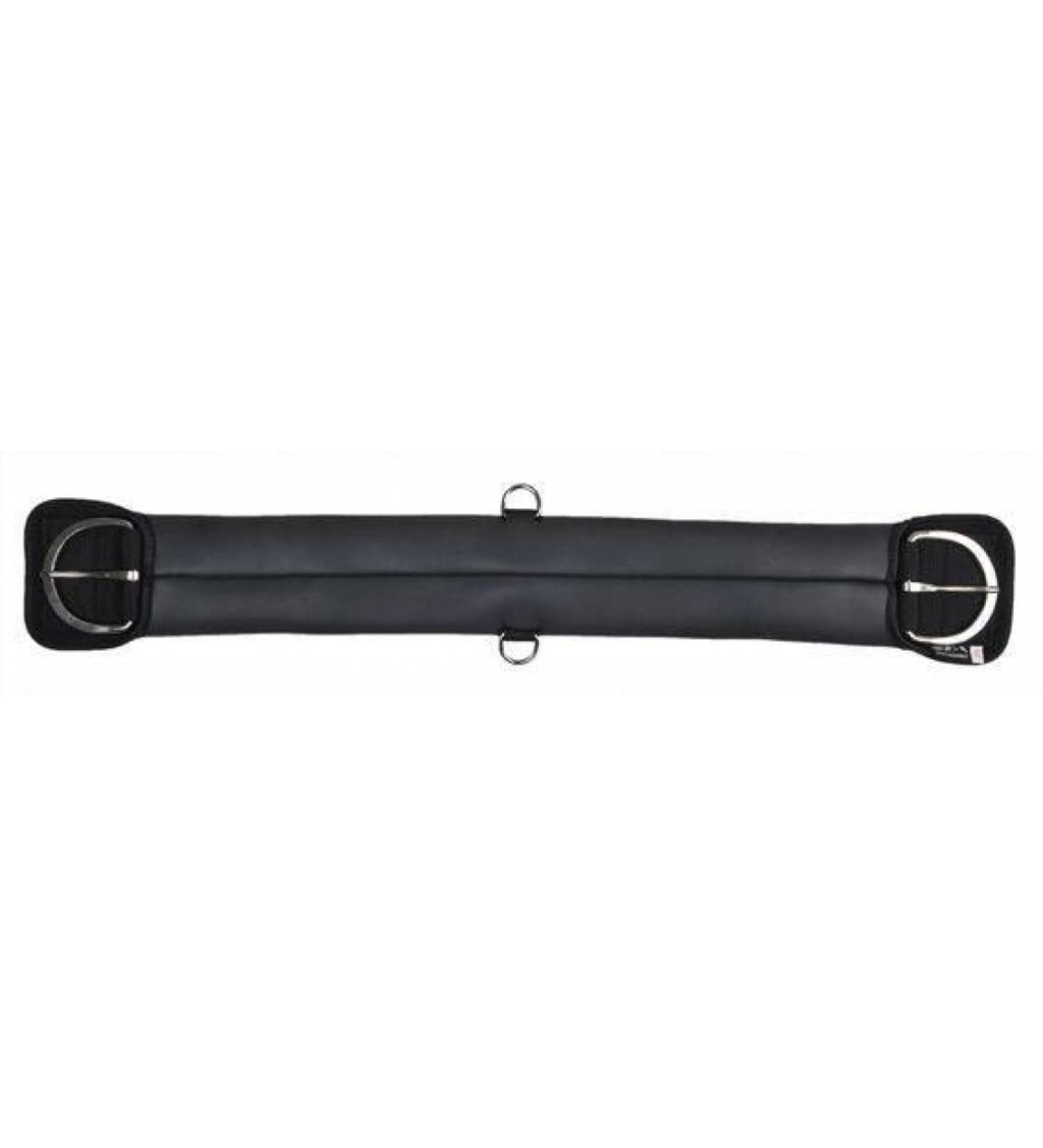 HKM Western saddle girth neoprene black 71 cm Black length 34 inches 86 cm