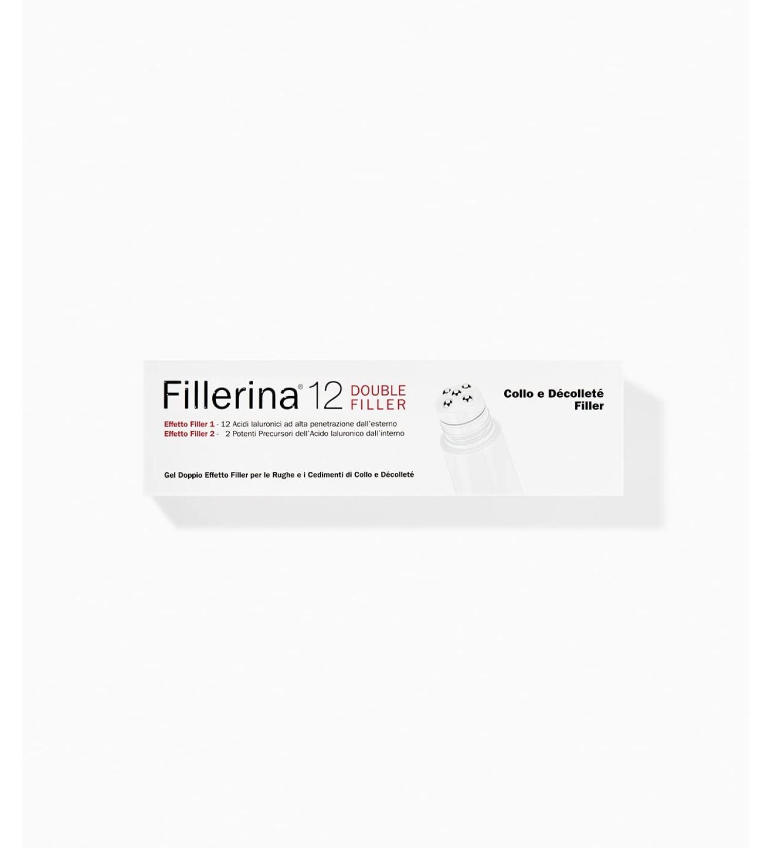 LABO Labo Fillerina 12 Double Filler Neck and D collet Firming Anti-Wrinkle Filling Gel Gr. 4 30 ml