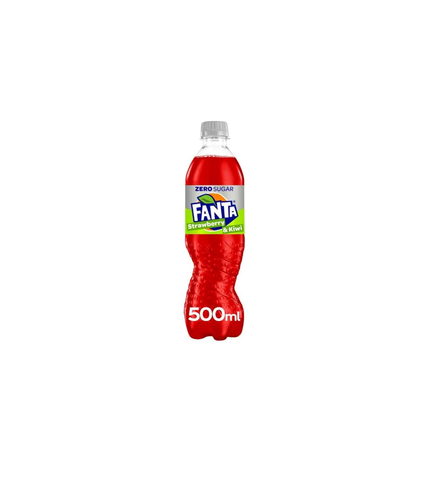 Fanta Zero Kiwi & Strawberry 500ml (24)