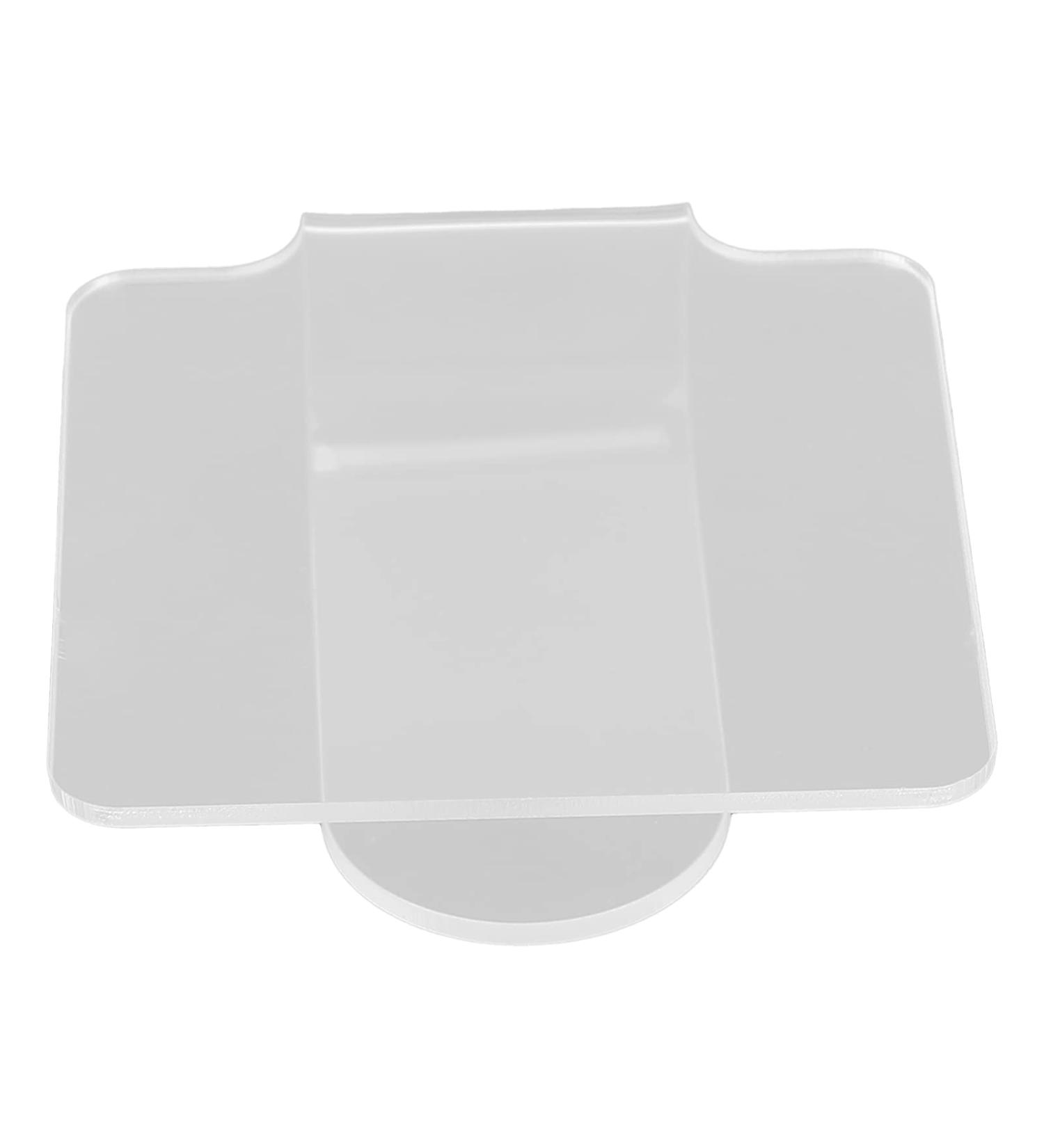 Premium Nail Art Palettes - Clear Square Mixing Trays for DIY Manicure & Art Painting | International Shipping Available - Buy Online on GoSupps.com