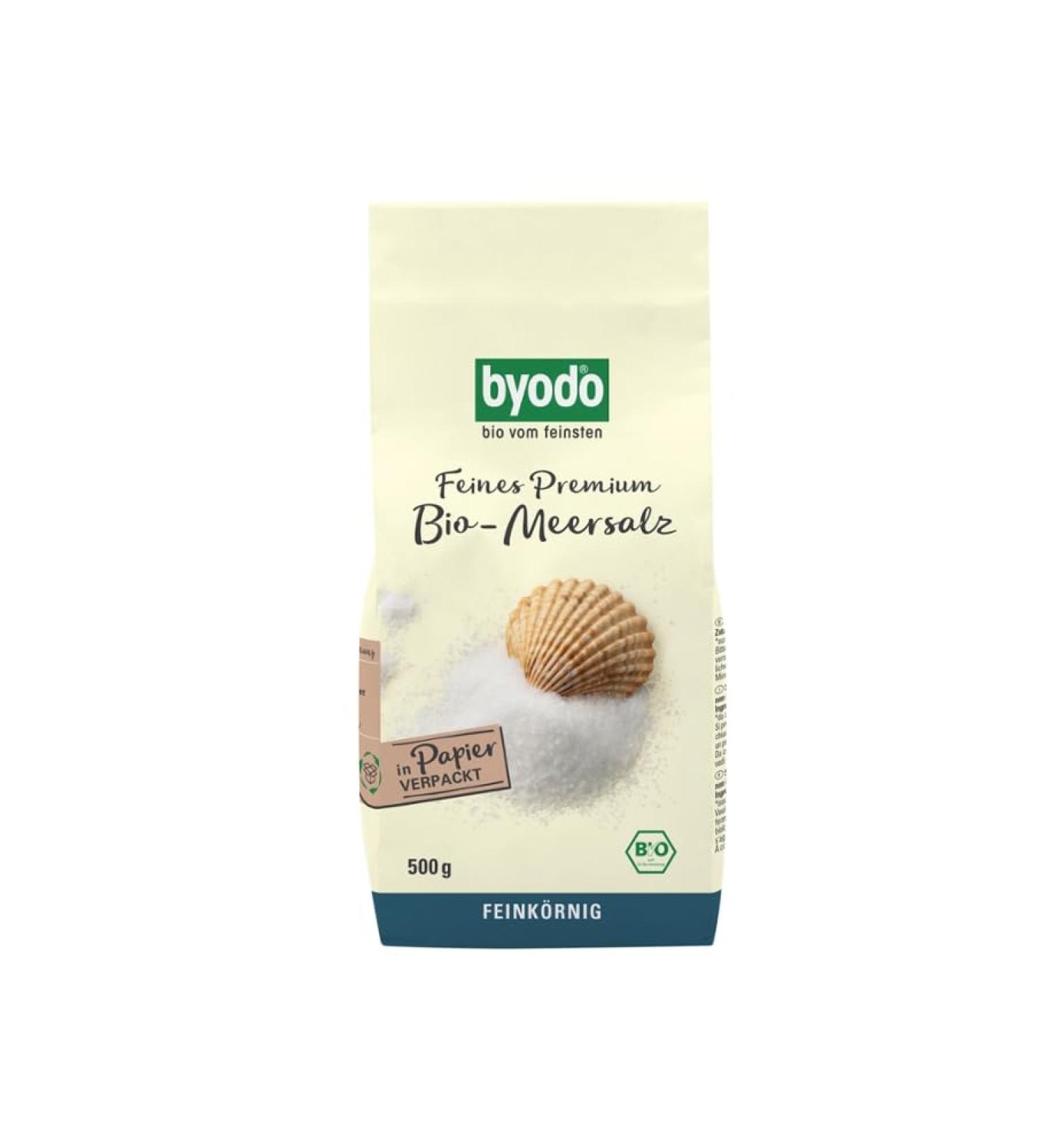 ByoDo Byodo Premium Sea Salt - Fine Grain - 500g (2 x 500g)