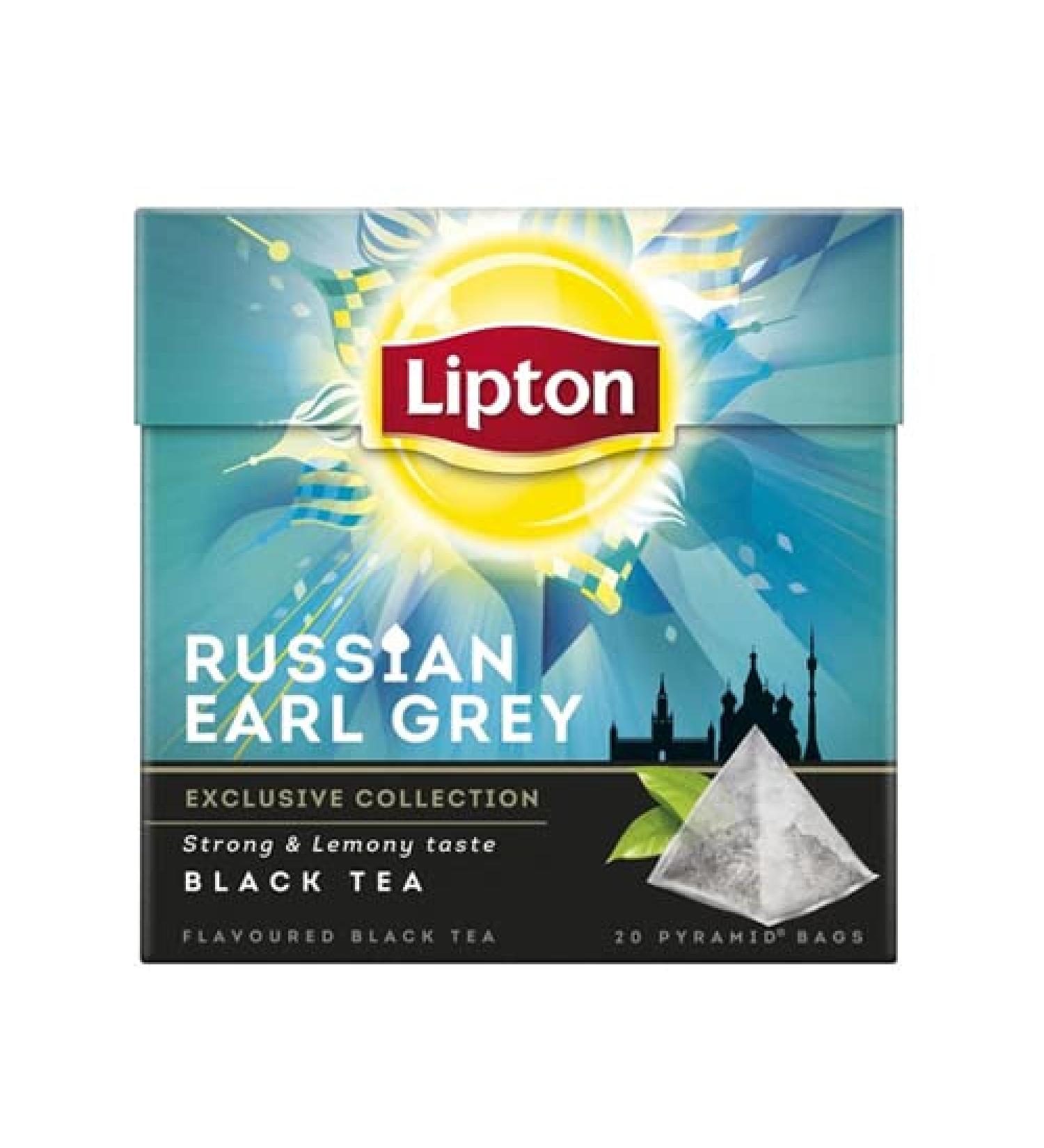 Lipton - Russian Earl Grey - 4x 20 Tea bags
