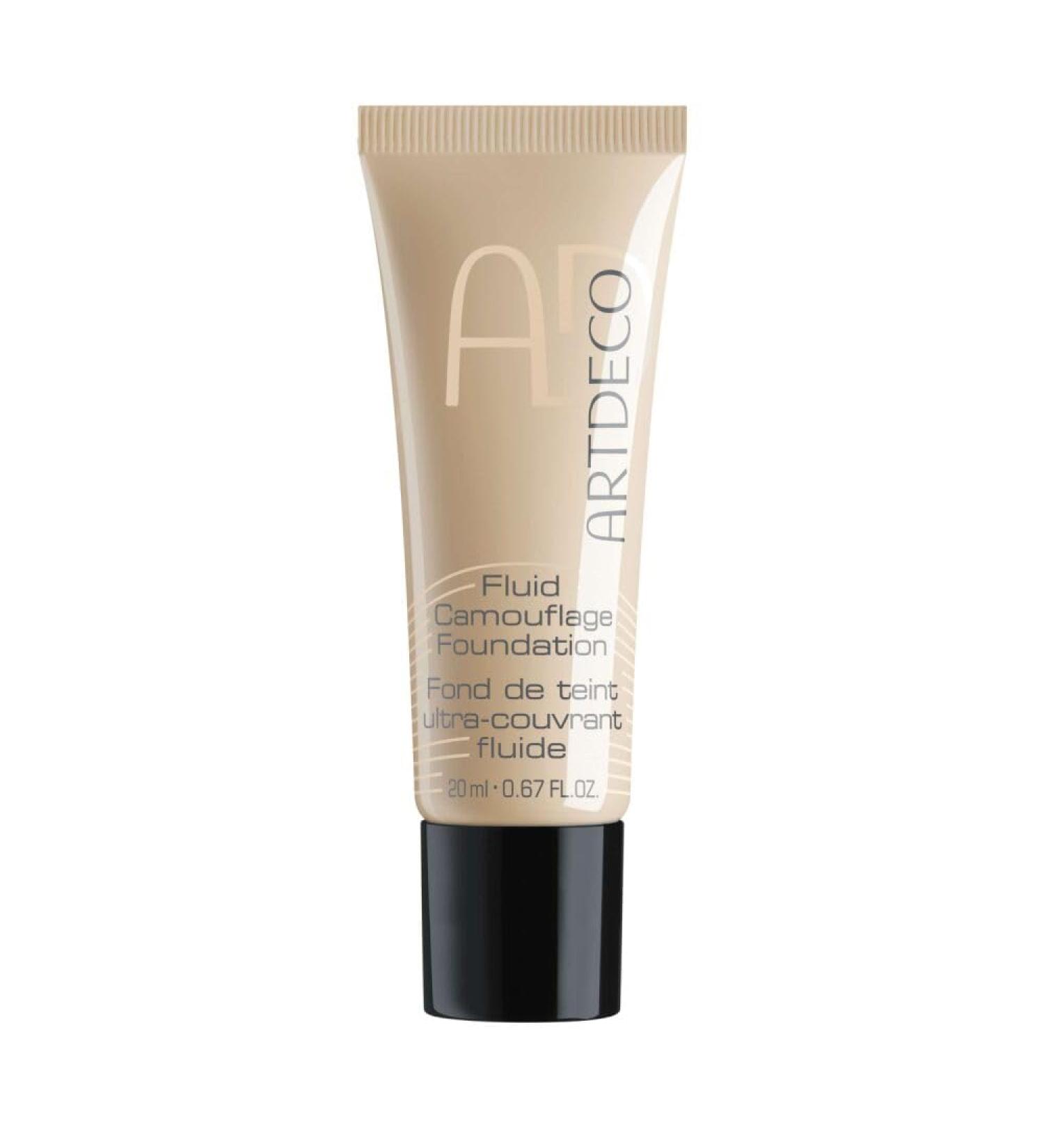 ARTDECO Fluid Camouflage Foundation 20ml - Highly Opaque Make-Up for Even Complexion - Shade 15 Neutral/Natural Sand | International Shipping Available - Buy Online on GoSupps.com