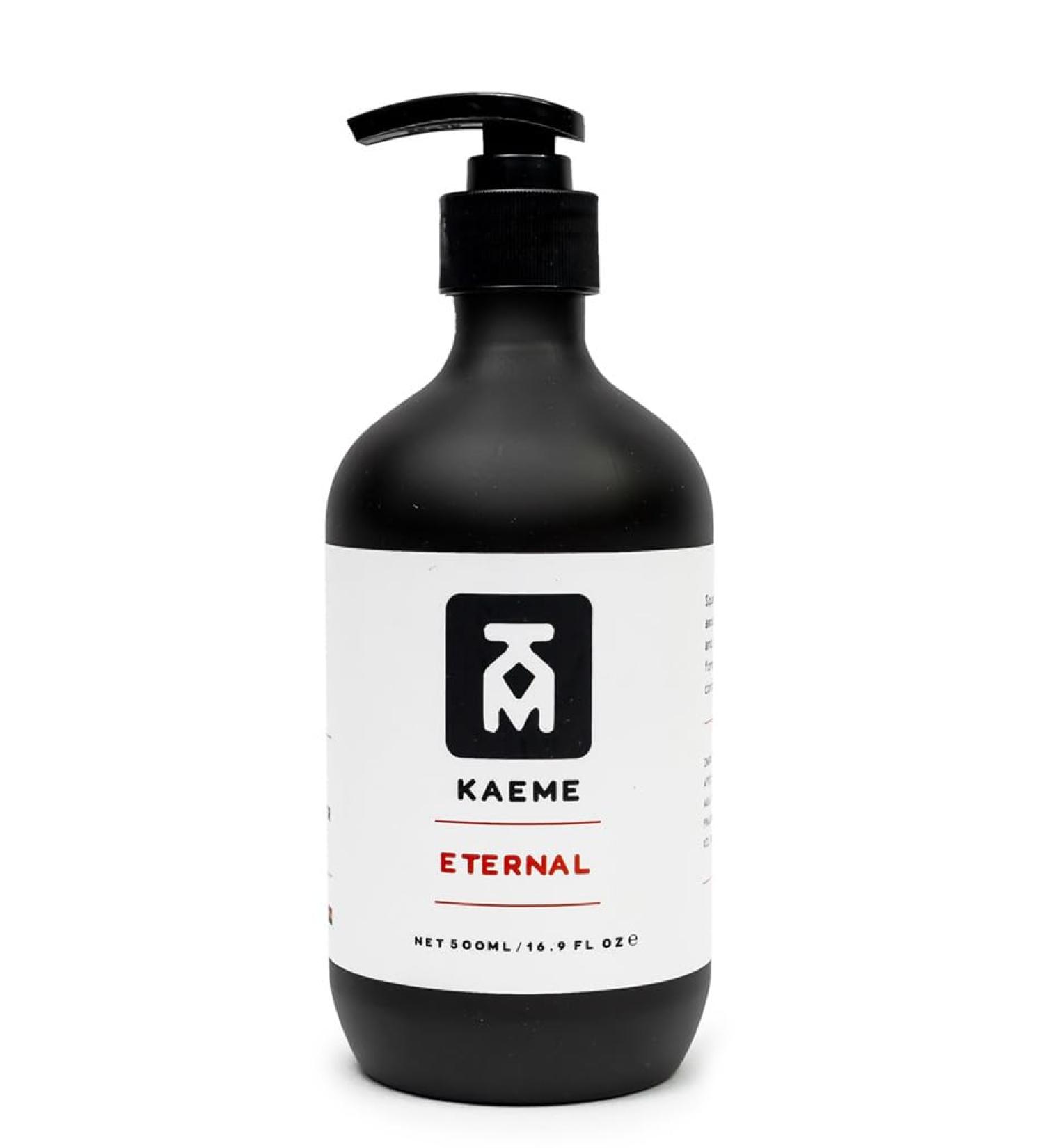 KAEME ETERNAL BLACK SOAP BODY WASH 500mL | Handmade Paraben-Free Cruelty-Free | Hydrating Make-Up Cleanser | Refreshing Shampoo | Alata Samina | International Shipping Available - Buy Online on GoSupps.com