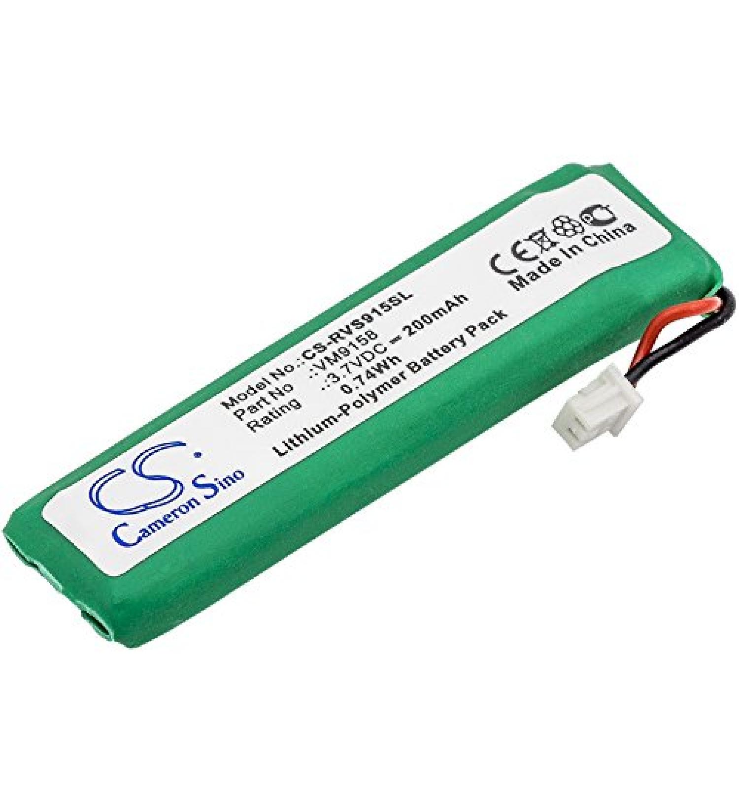 Replacement Battery for Revolabs 07-SOLOMICBATTERY | VM9158 | 01-EXEMICEX-BLK-11 | 02-DSKSYS-D | 05-TBLMICEX-DR-11 - International Shipping Available - Buy Online on GoSupps.com