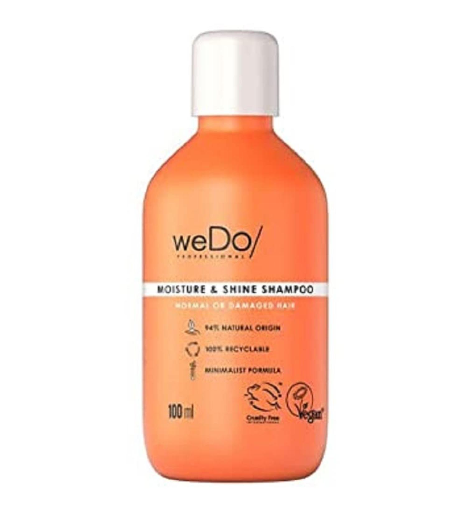 WeDo/Professional Moisturizing and Shine Shampoo for Normal to Damaged Hair 100 ml