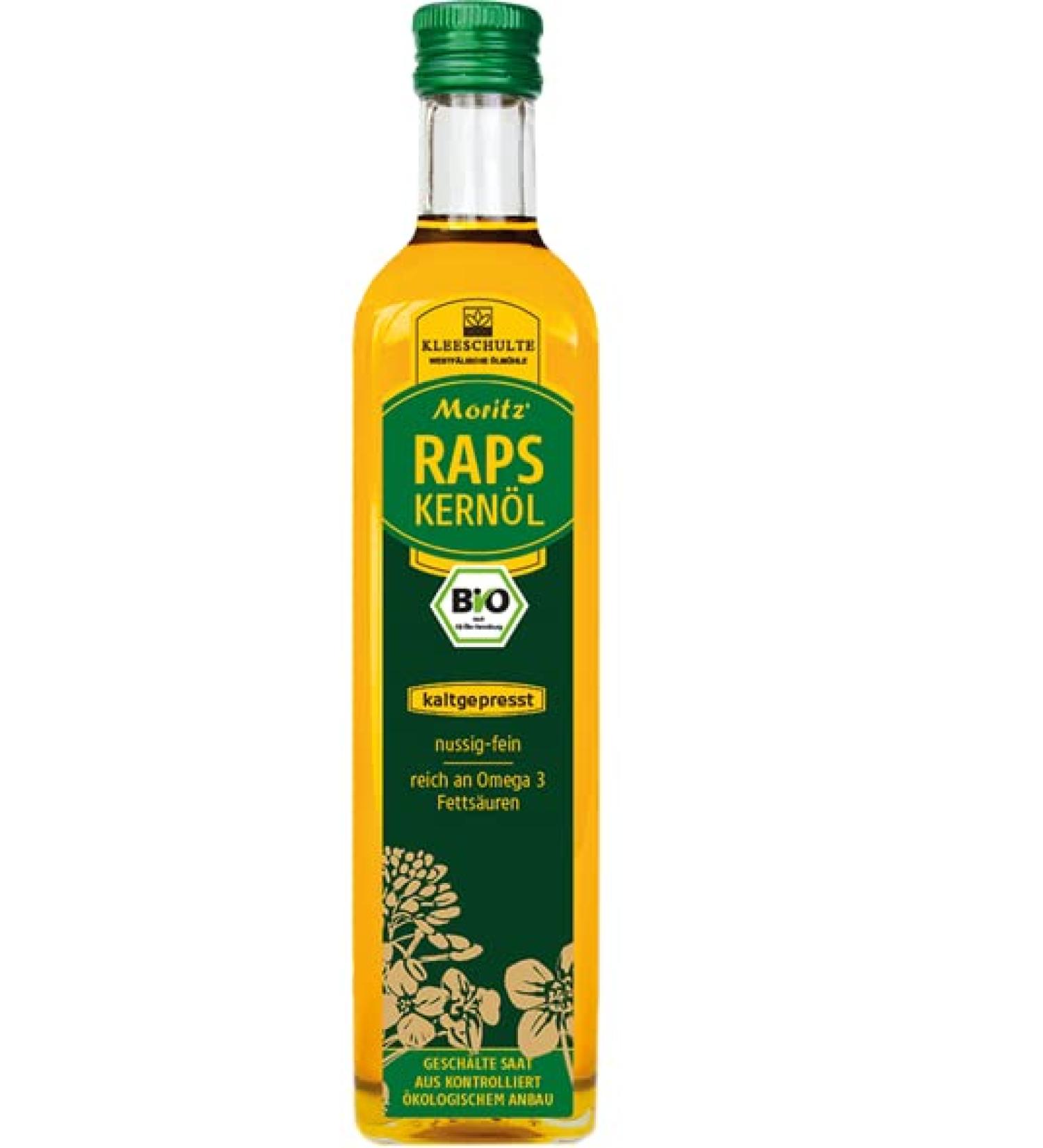  lm hle Kleeschulte Moritz Organic Cold Pressed Rapeseed Oil 2x 500ml - Buy Online on GoSupps.com