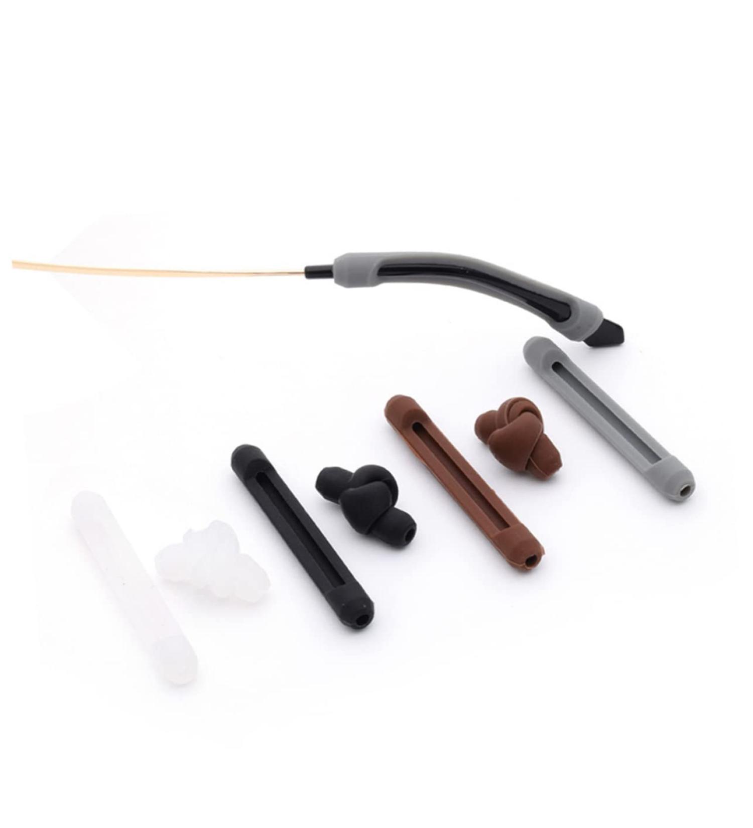 Shop Lurrose 4 Pairs Silicone Anti-Slip Glasses Holders - Ergonomic Sunglasses Pillows & Ear Pads for Comfort | International Shipping Available - Buy Online on GoSupps.com