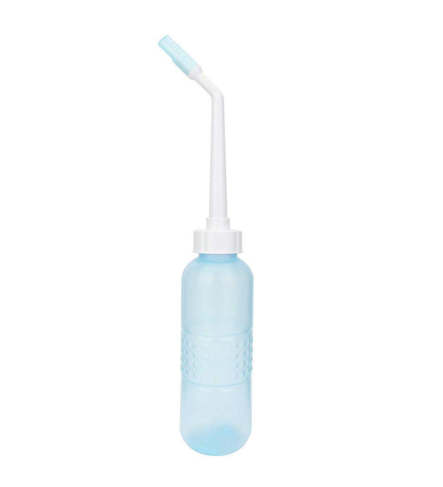 Folanda Portable Anal & Vagina Cleaner | Travel Bidet Spray Bottle for Personal Hygiene | Retractable Spray Head for Men & Women (Blue) - Buy Online on GoSupps.com