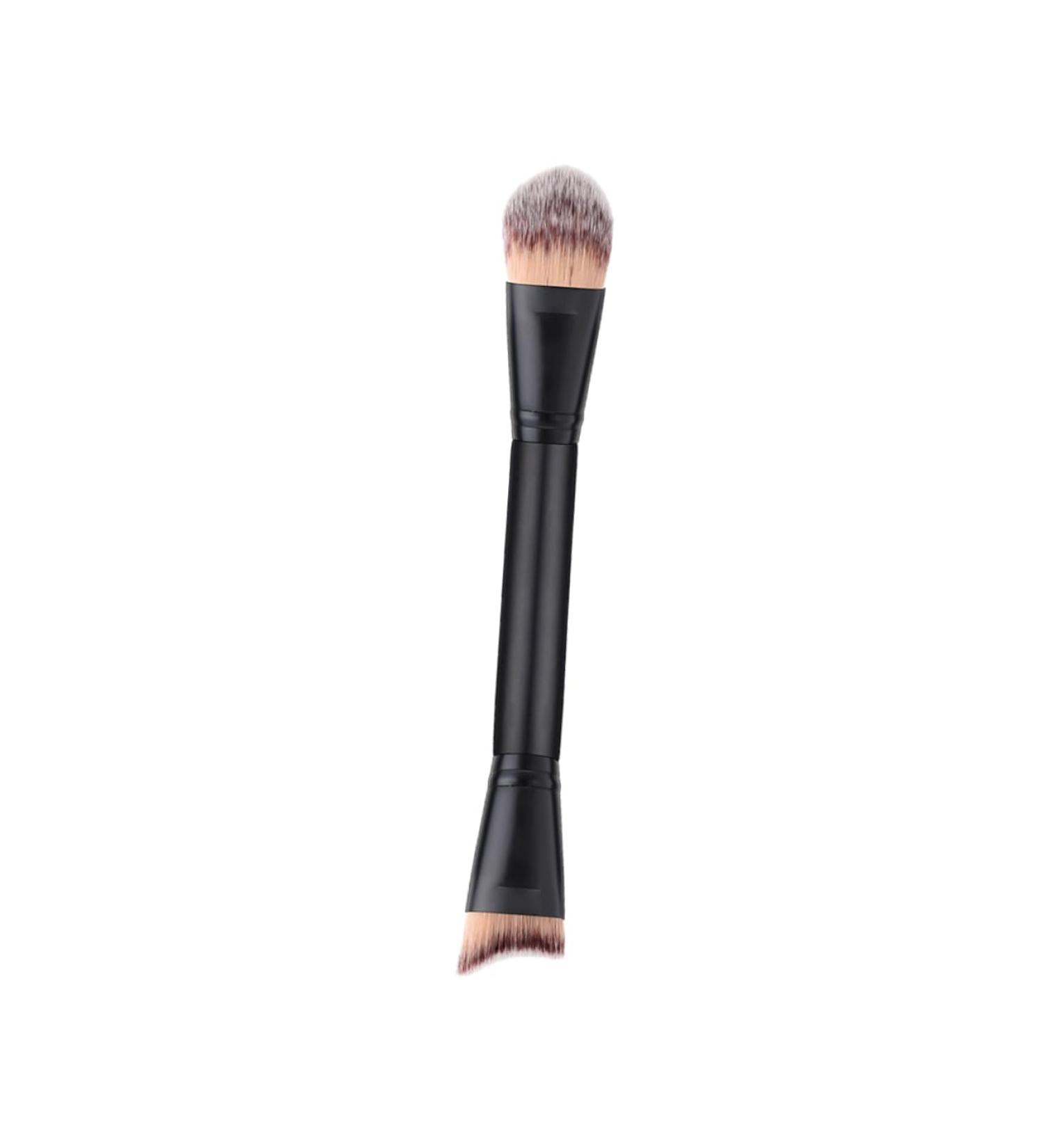 Housoutil Blush Brush Poweder Brush Dual Ended Brush Makeup Brush Cosmetics Brush Double Brush Wooden Eyes - Buy Online on GoSupps.com