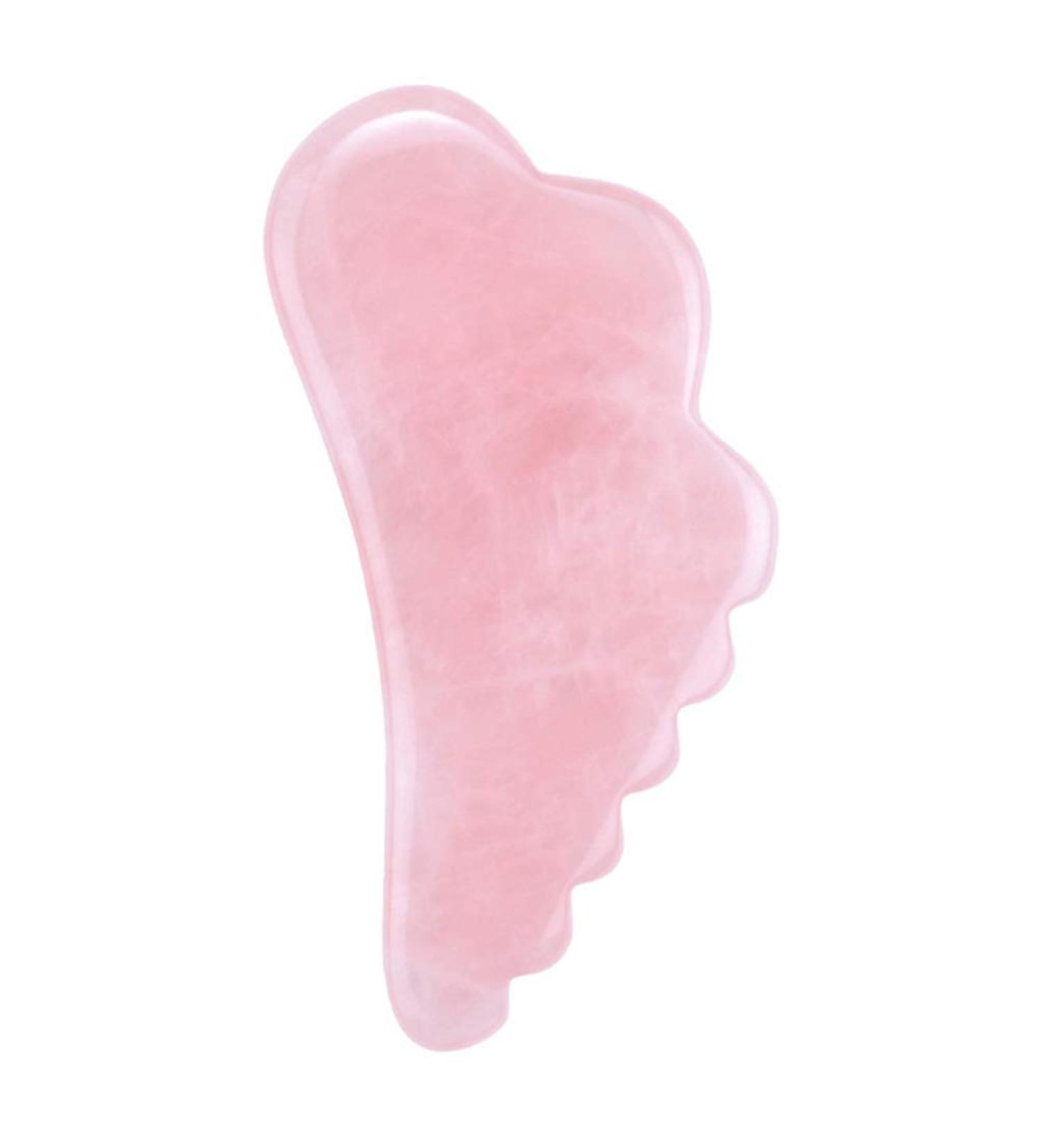 Buy Quartz Wing Scraping Board - Natural Crystal Facial Massage Tool for Spa & Skincare | International Shipping Available - Buy Online on GoSupps.com