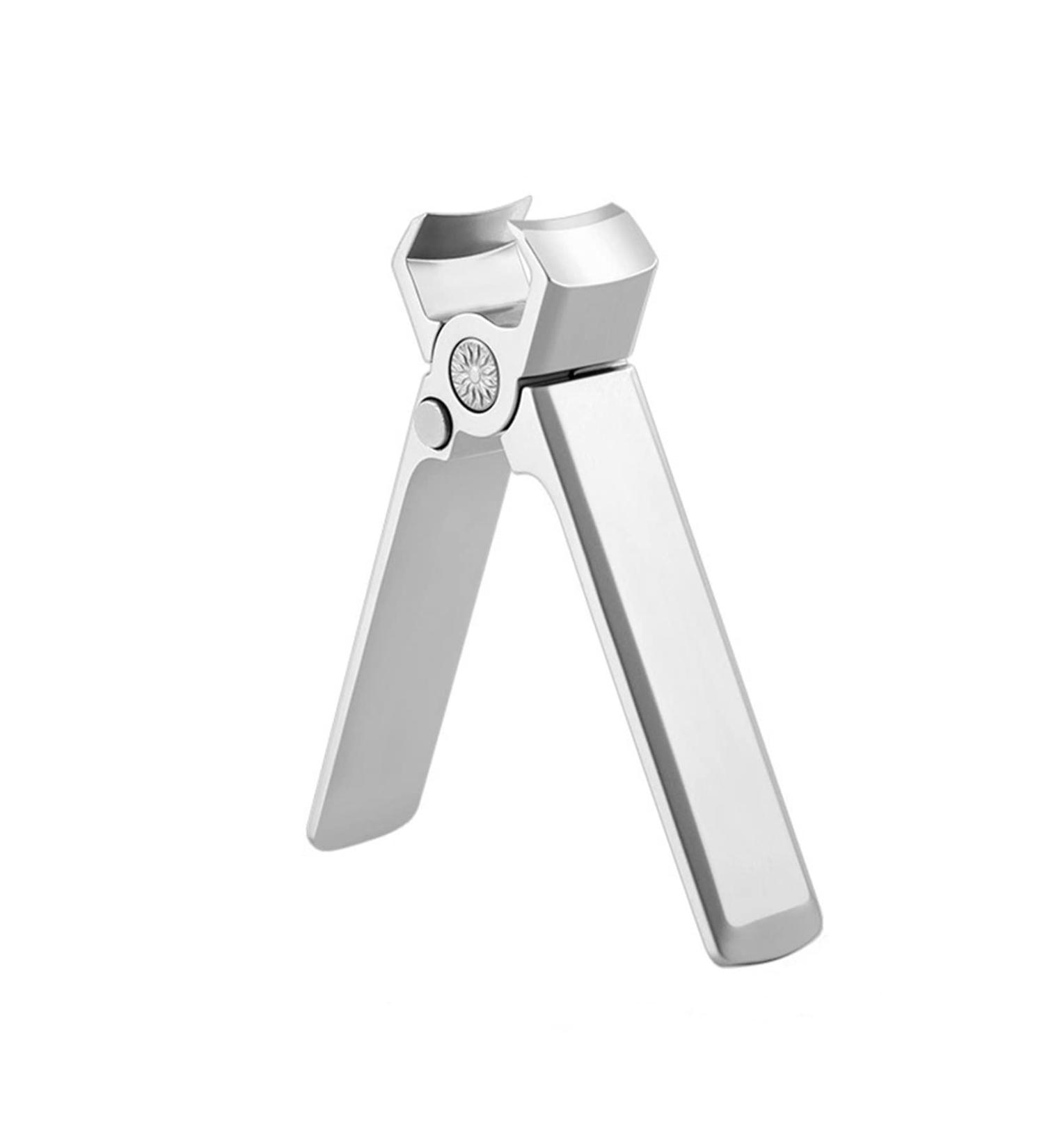 OUSIKA Nail Clippers Wide Jaw Nail Clippers Stainless Steel Manicure Cutter Thick Hard Toenail Fingernail Scissors Trimmer Tools Nails - Buy Online on GoSupps.com