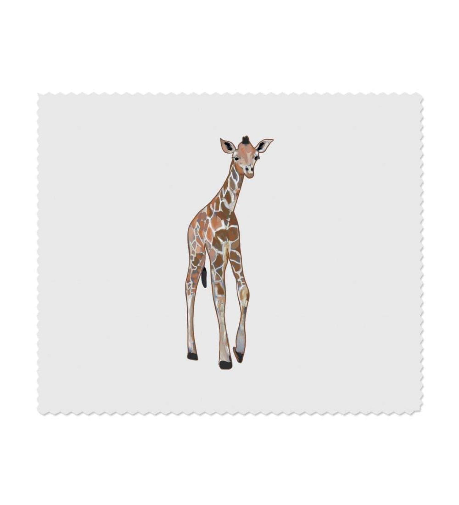 Cute Giraffe Microfiber Lens Cleaning Cloth - Perfect for Glasses & Screens | LC00021343 | International Shipping Available - Buy Online on GoSupps.com
