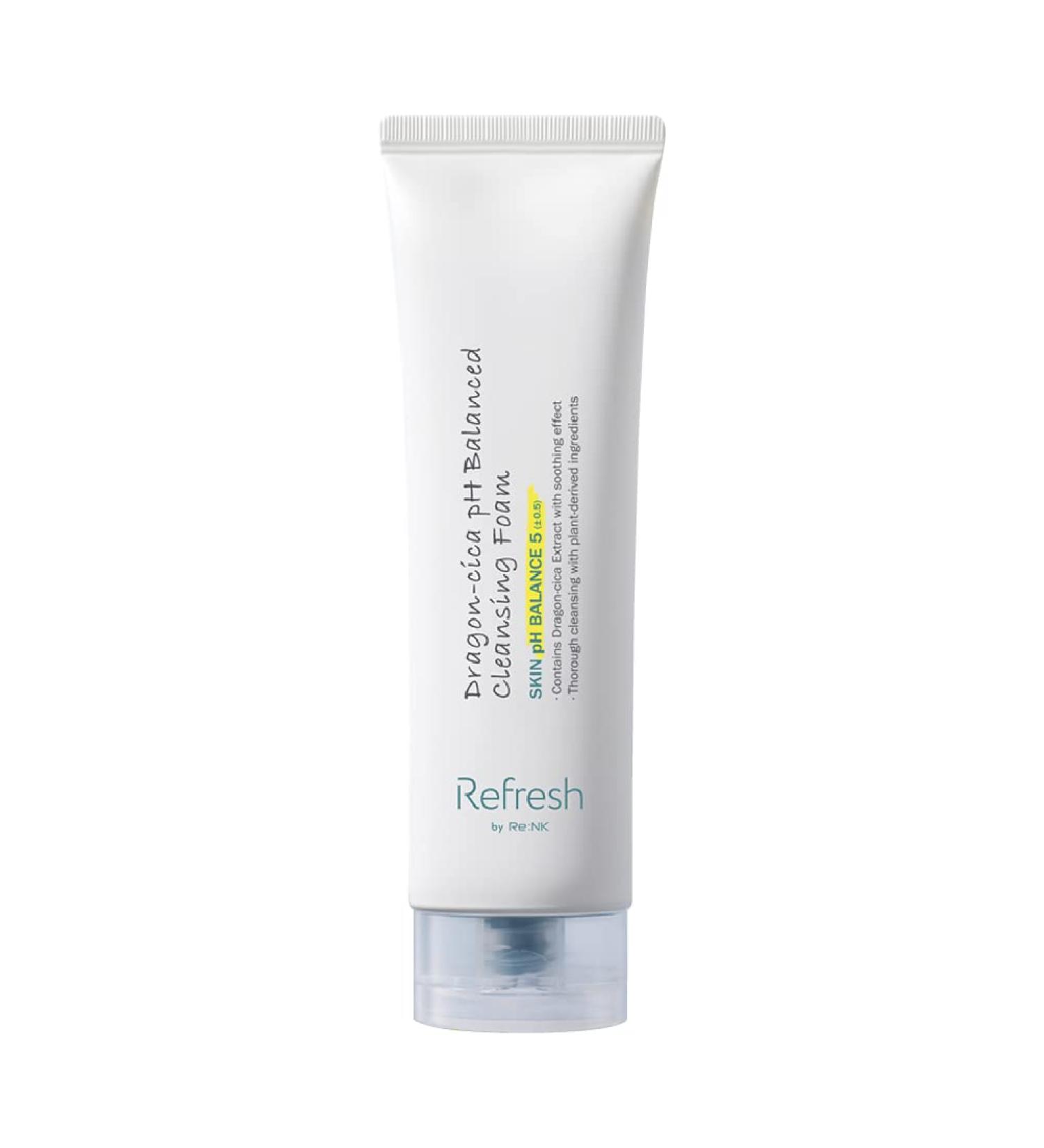 Re:NK Refresh Dragon-Cica pH Balanced Cleansing Foam for Sensitive Skin - 4.05 fl. oz | Shop Internationally - Buy Online on GoSupps.com