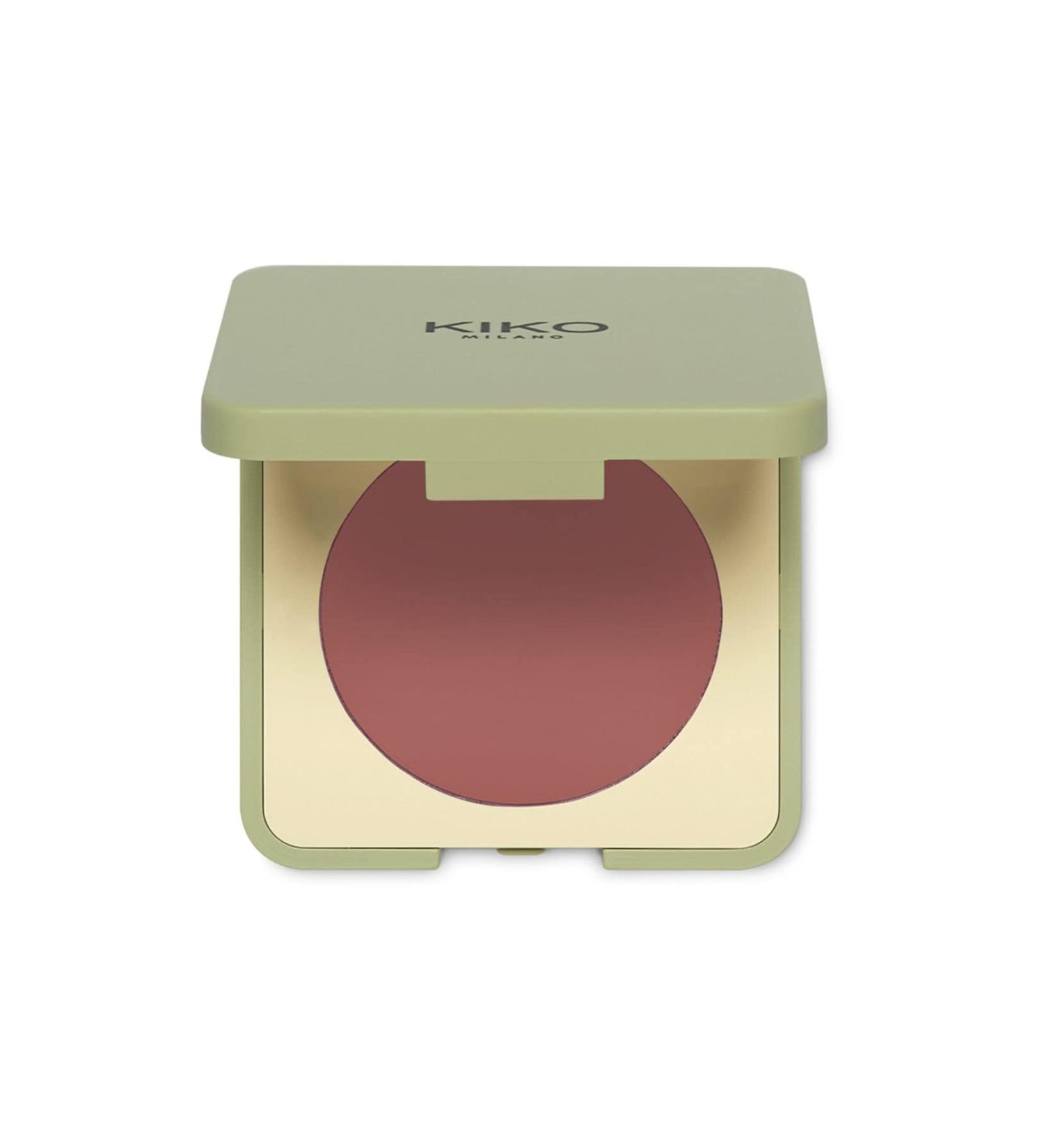 KIKO Milano Green Me Blush 102 | Natural-looking compact blusher 102 Soft Mauve 1 piece (1 pack)
