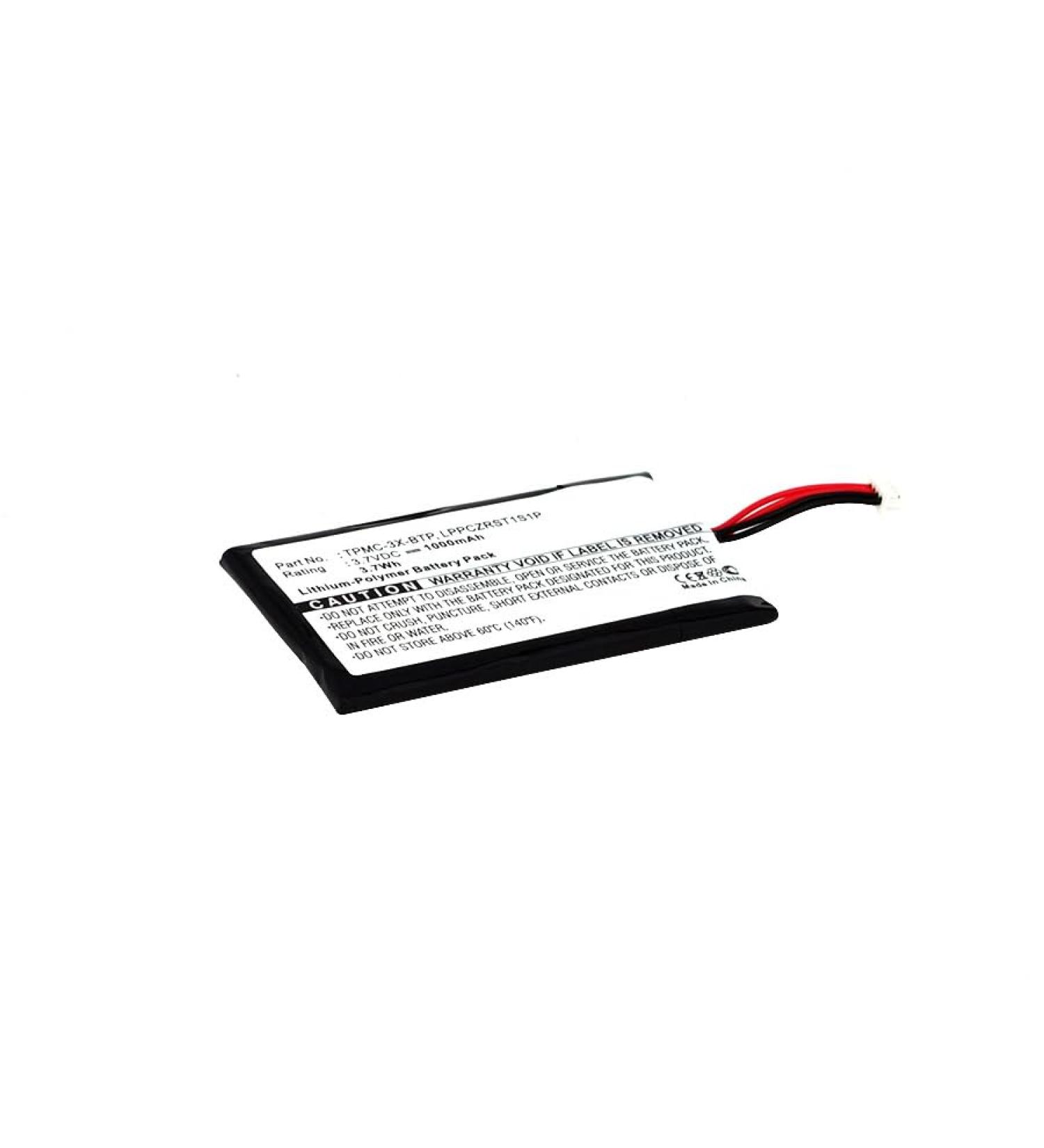 Buy Synergy Digital Remote Control Battery for Crestron LPPCZRST1S1P - 3.7V 1000mAh Ultra High Capacity Replacement Battery - International Shipping Available - Buy Online on GoSupps.com