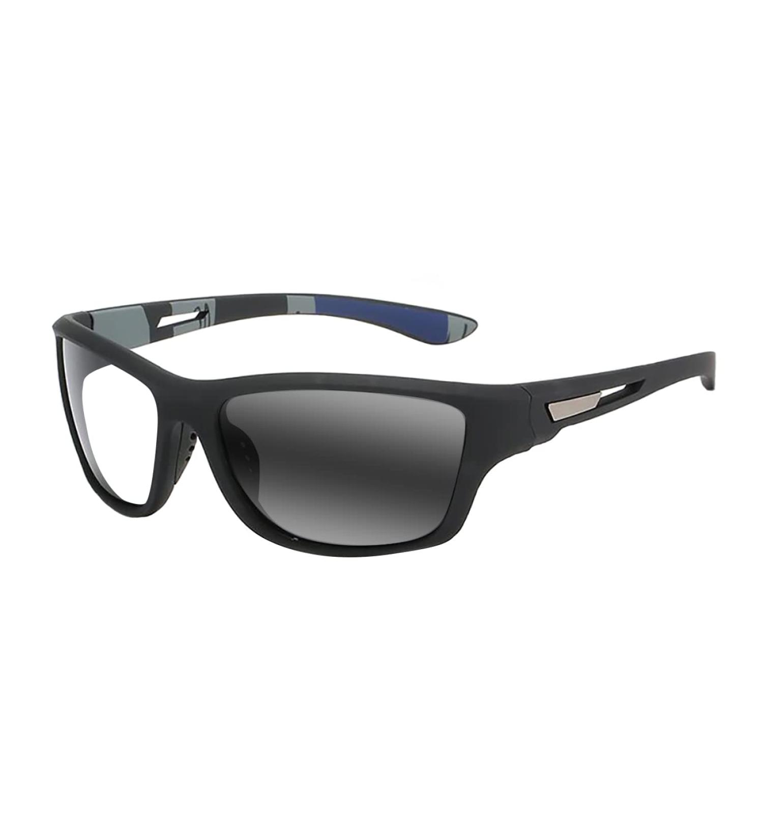 Multifocal Progressive Cycling Glasses for Men & Women | UV400 Photochromic Transition Reading Glasses - Black 1.75x - Buy Online on GoSupps.com