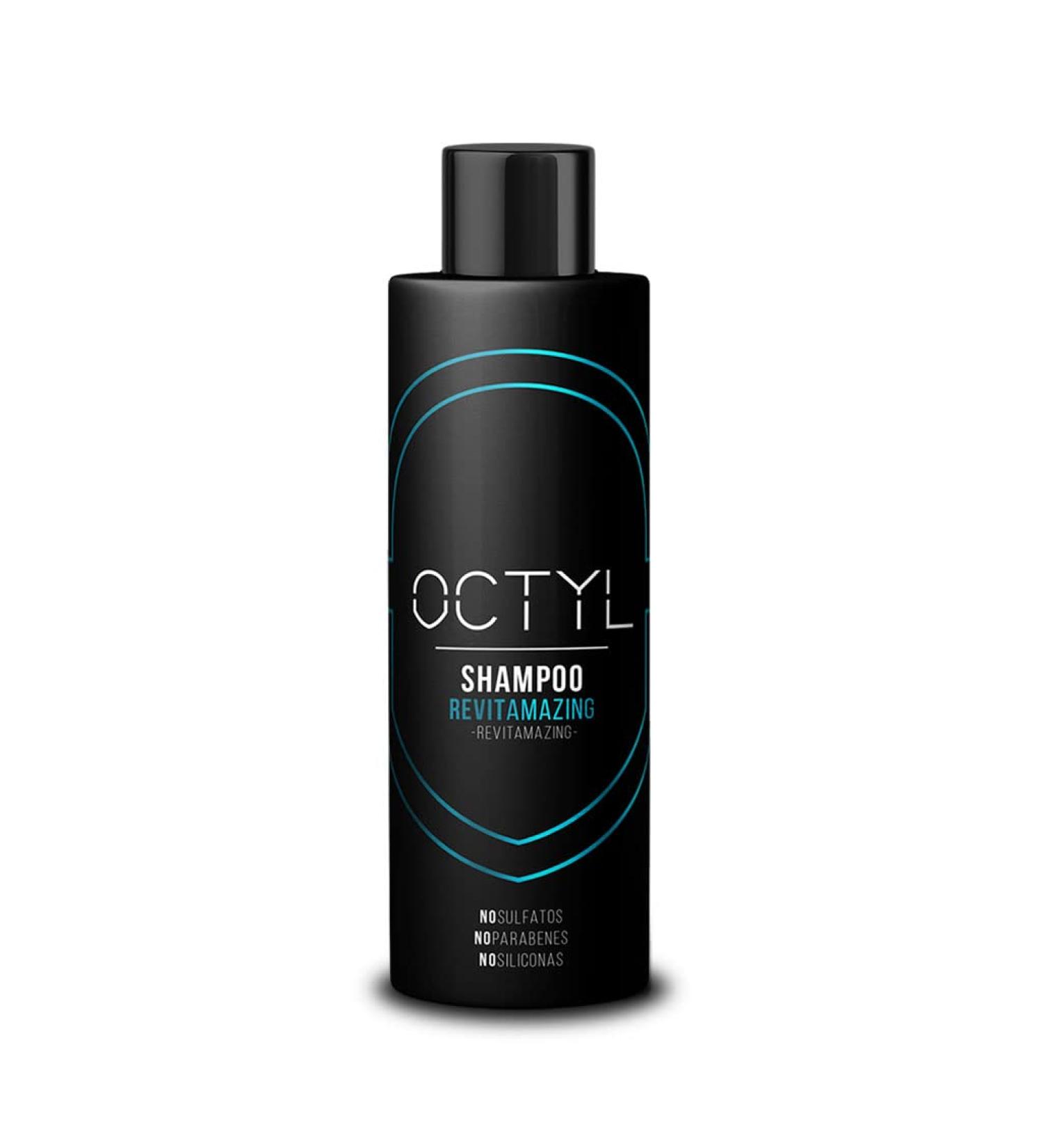 OCTYL Shampoo Revitamazing | Professional revitalizing shampoo for daily use | For healthy and shiny hair | 250 ml - Buy Online on GoSupps.com