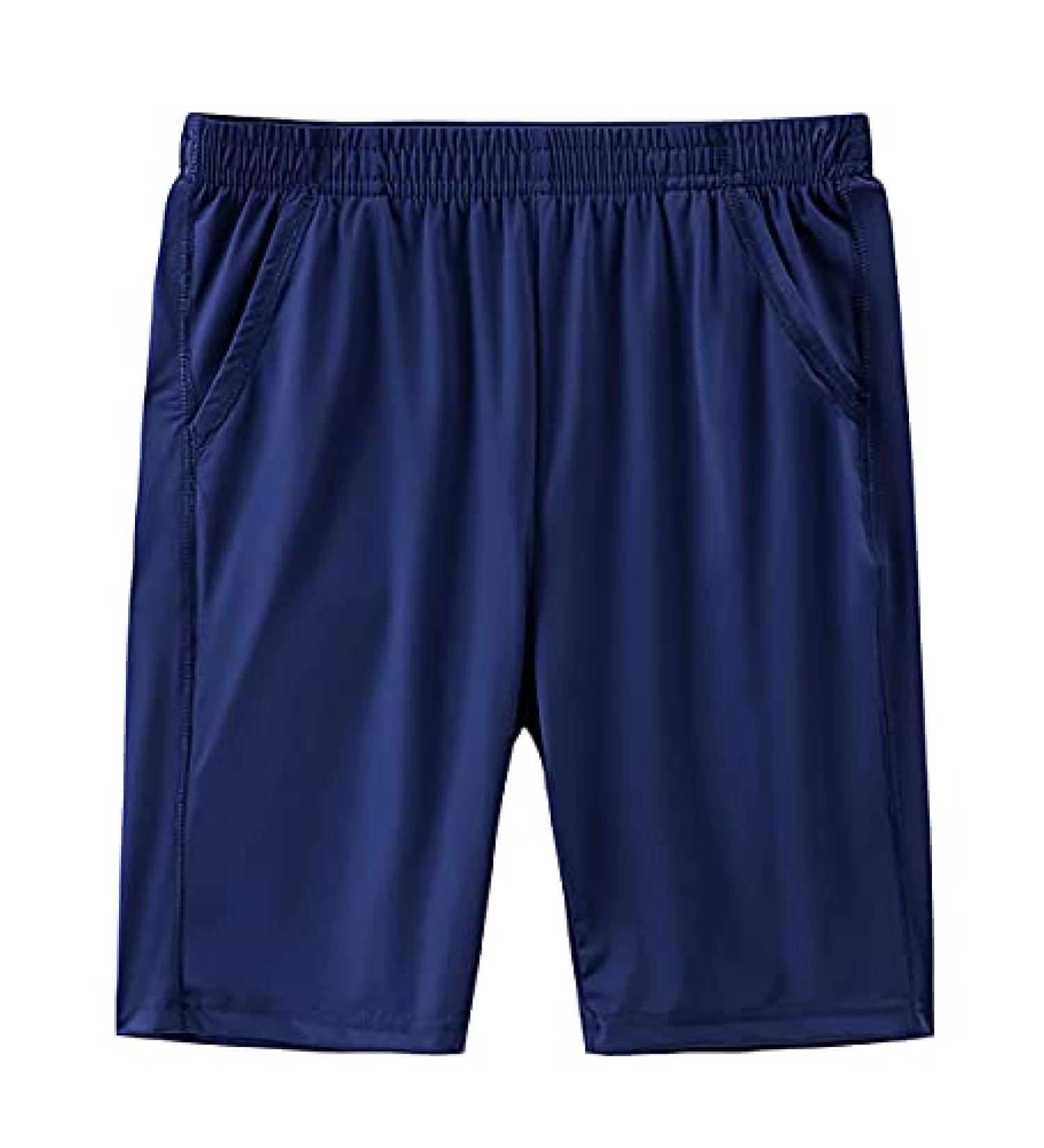 Hiheart Boys Summer Cool Quick Dry Basketball Workout Shorts Navy 4T - Shop Now - Buy Online on GoSupps.com