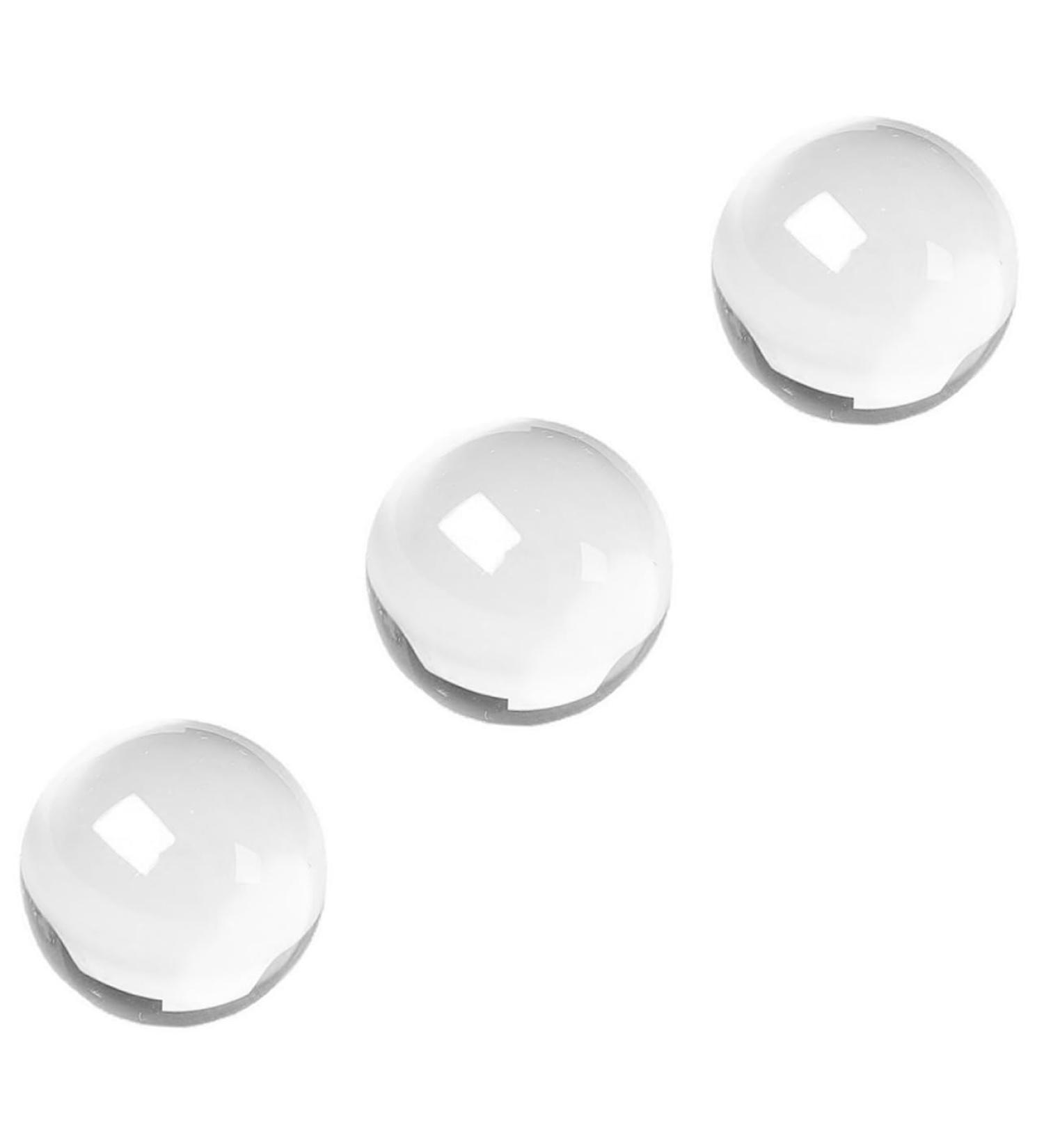 Frcolor 3-Piece Crystal Fitness Massage Ball Set Portable Handballs for Exercise & Relaxation Ideal for Storing in Braided Baskets - Buy Online on GoSupps.com