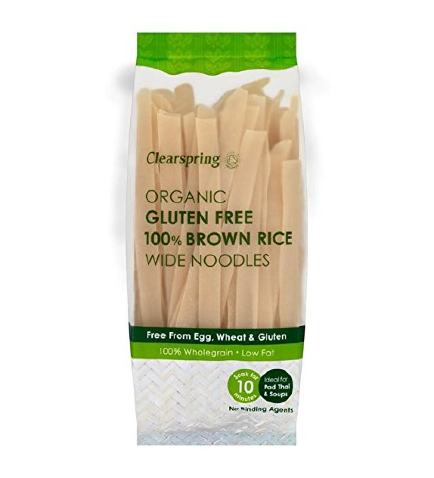 Clearspring Clearspring Set of 5 gluten-free 100% brown loose rice noodles 200 g